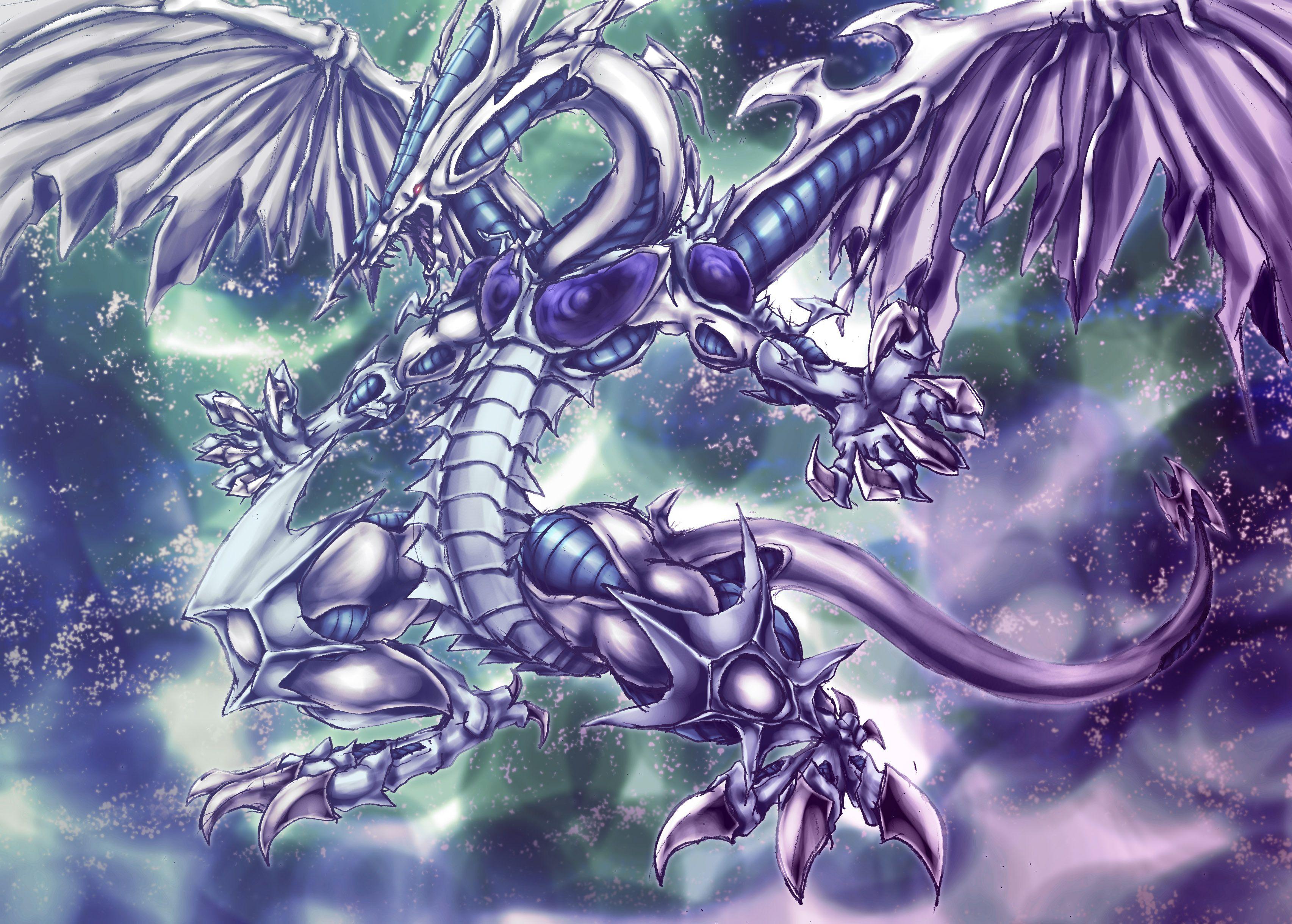 3410x2439 Stardust Dragon Gi Oh! 5D's Anime Image Board