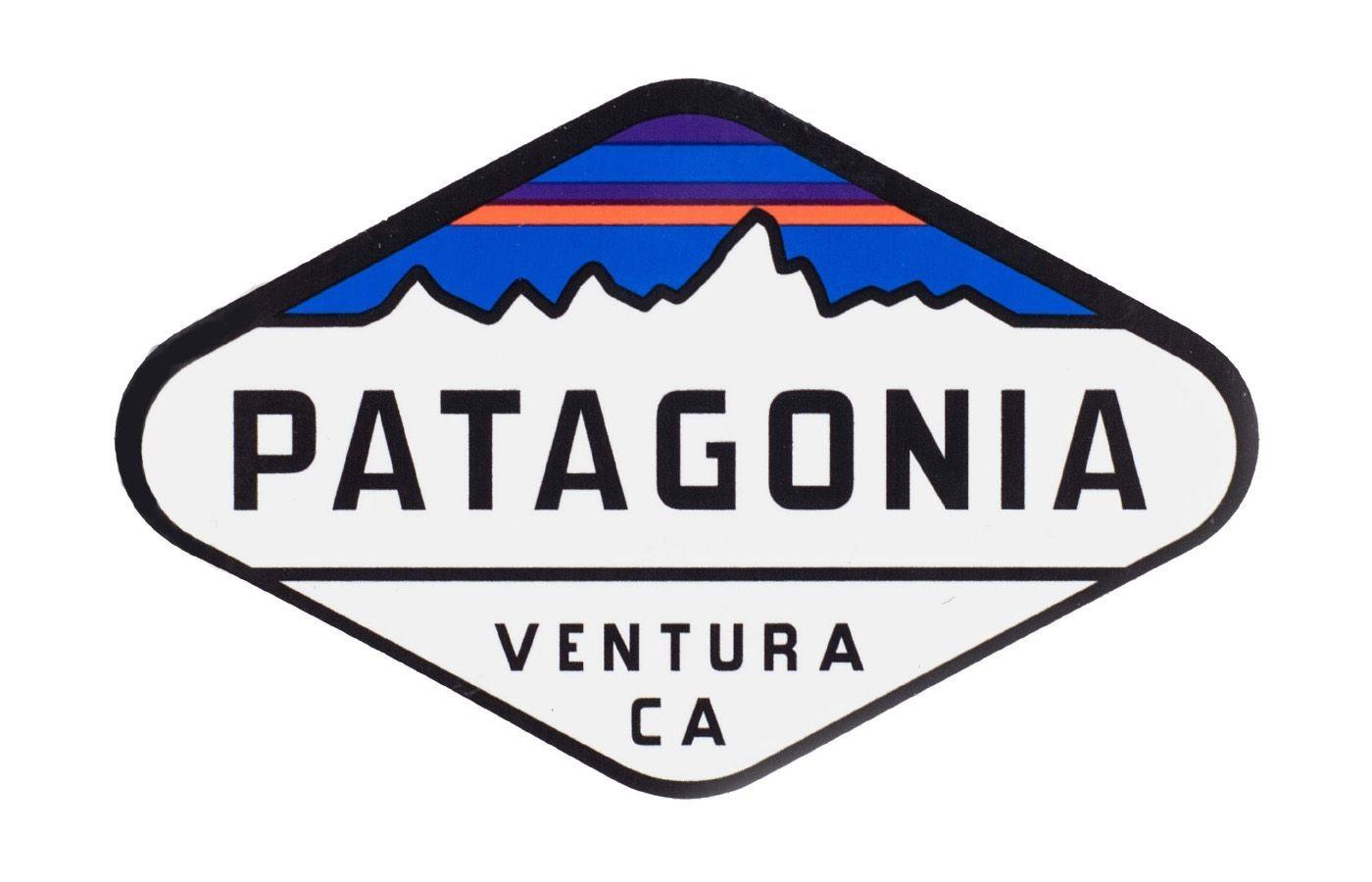 Logo Patagonia màu 1400x900.  Hình dán Patagonia logo, Patagonia, Patagonia