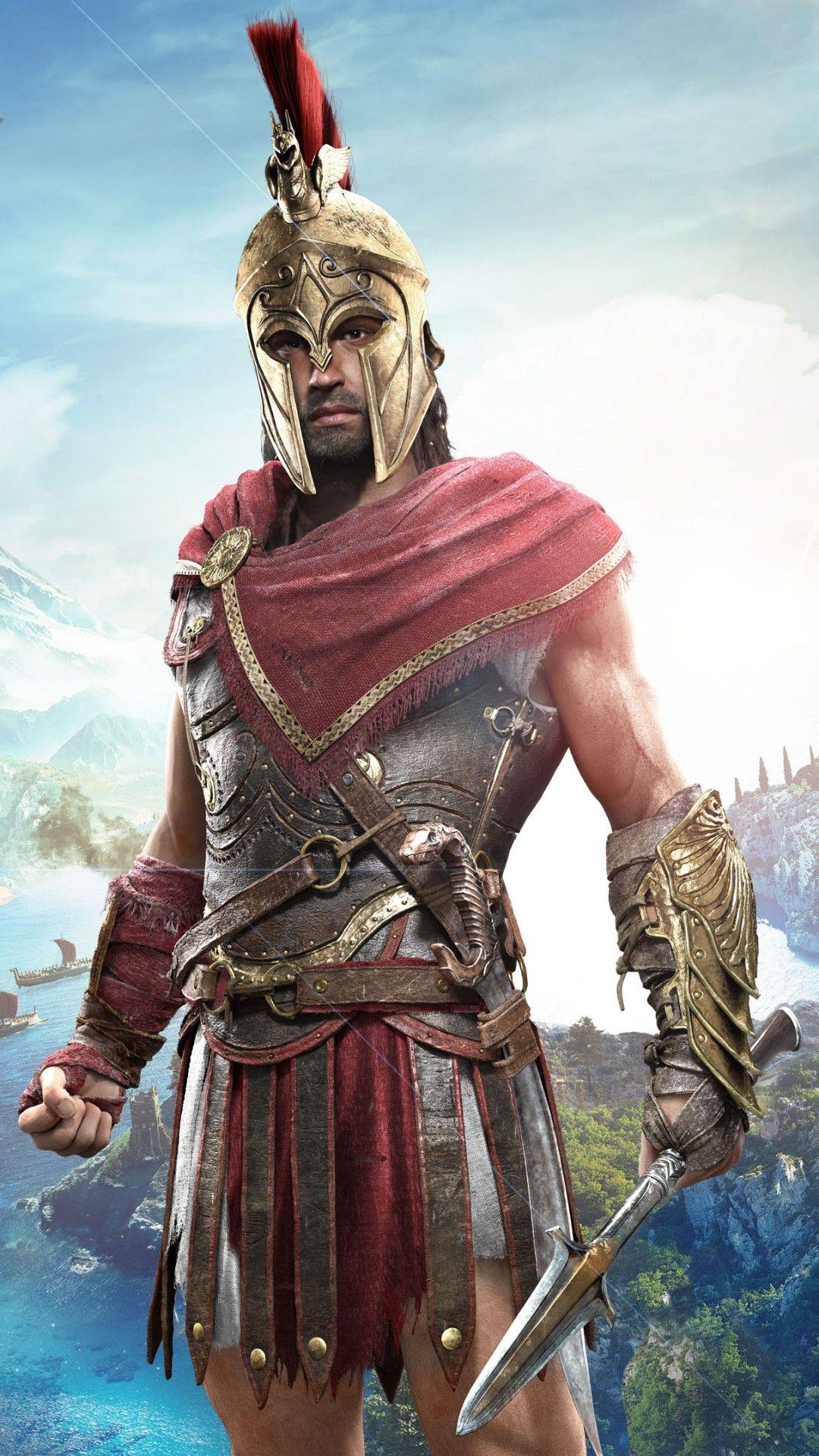 1080x1920 Alexios in Assassin's Creed Odyssey 4K Wallpaper