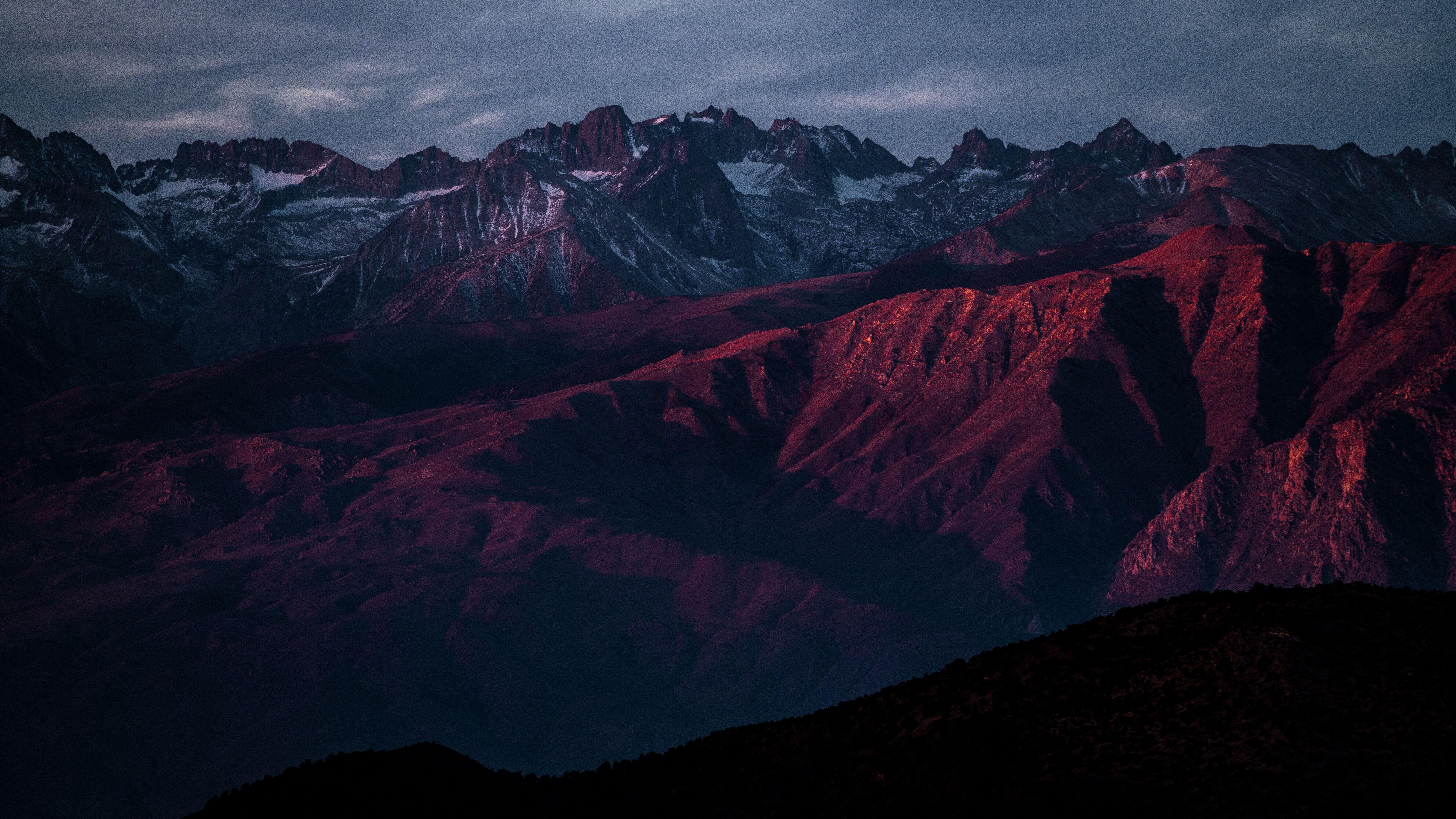 7680x4320 Red Mountain Range Highlands 8k 8k HD 4k Wallpaper, Image, Background, Photo and Picture