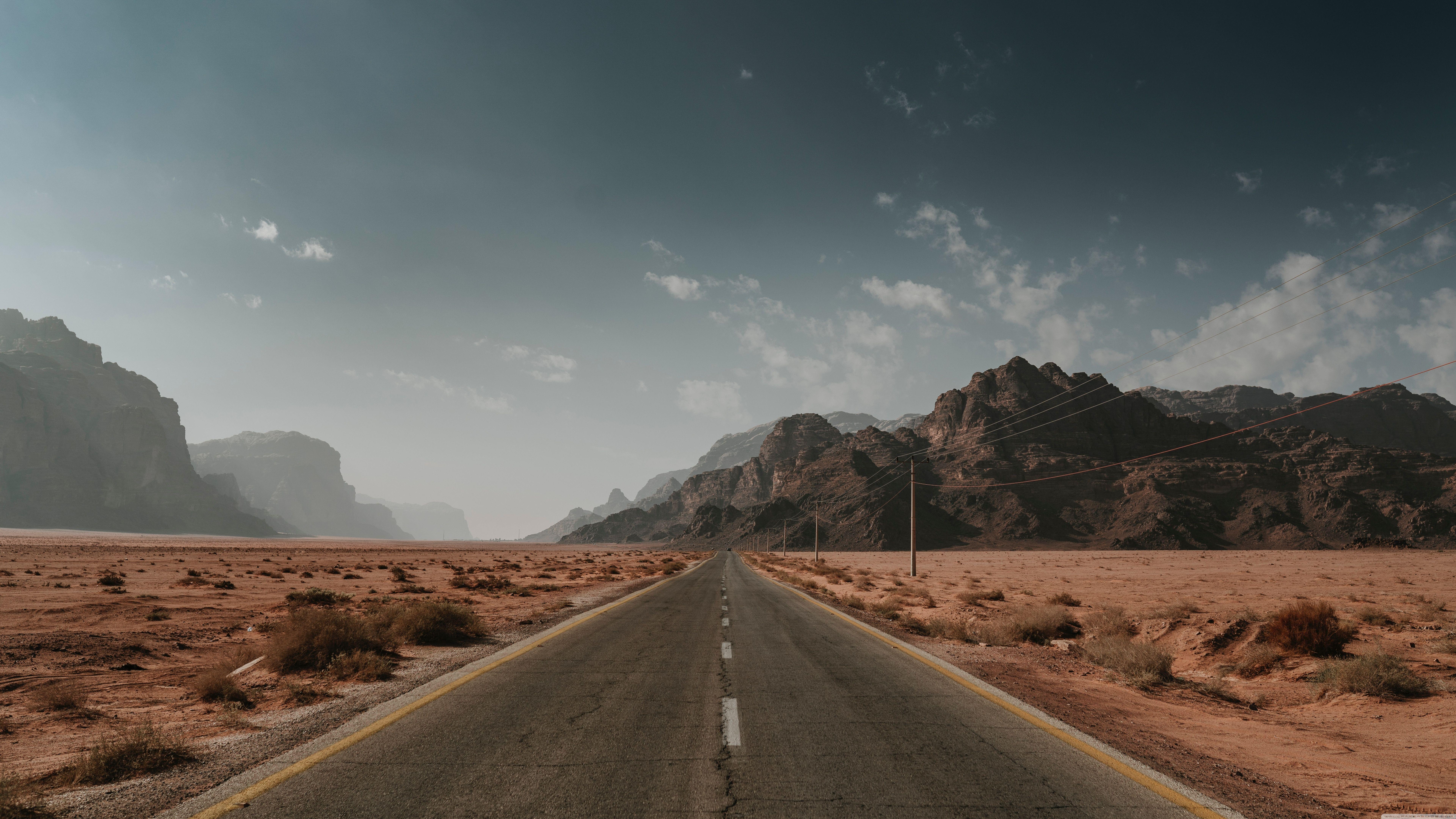 7680x4320 Desert Road Ultra HD Desktop Background Wallpaper for 4K UHD TV : Widescreen & UltraWide Desktop & Laptop : Tablet