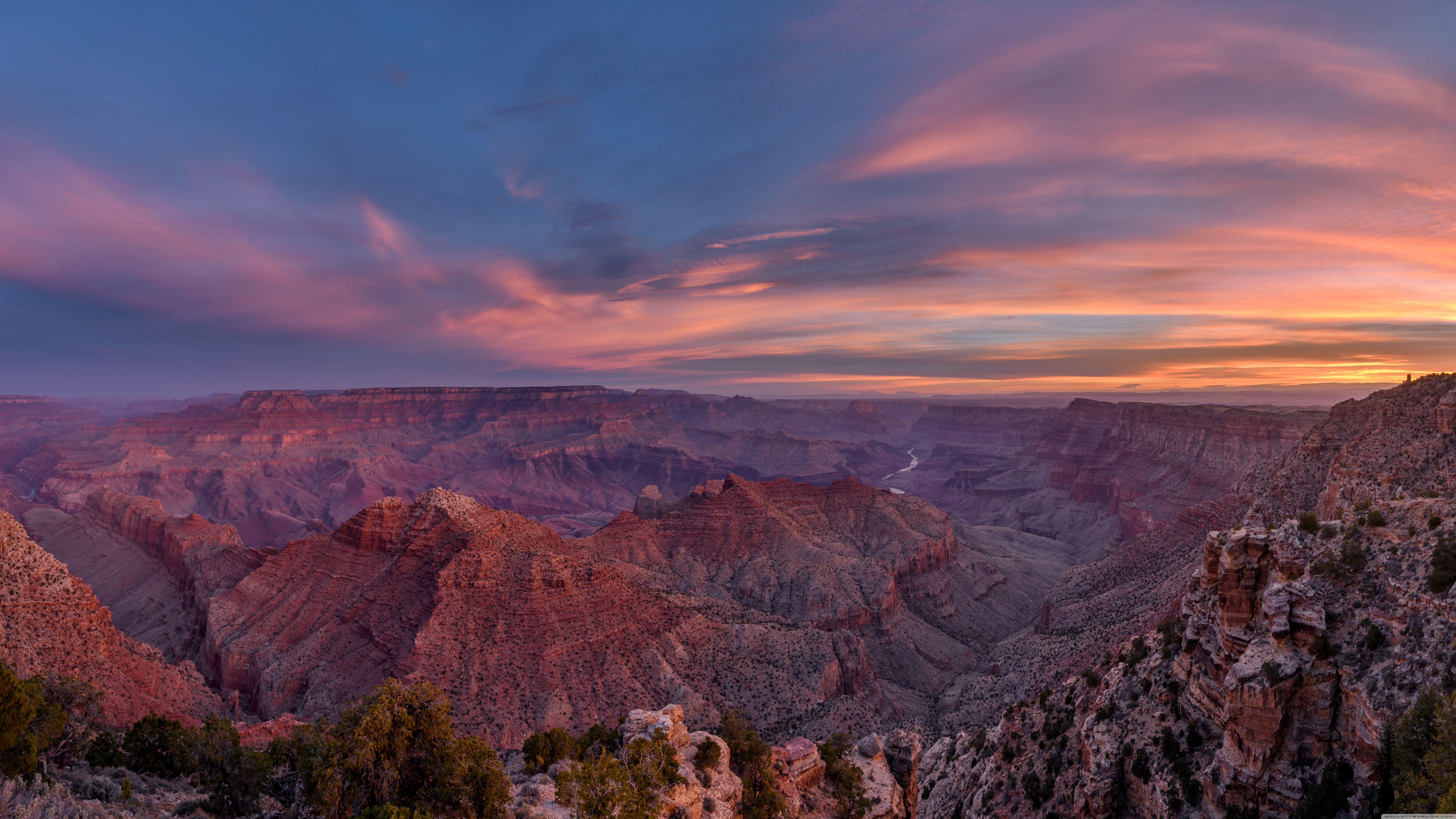 7680x4320 Navajo Point View of the South Rim of the Grand Canyon at sunrise, Arizona Ultra HD Desktop Background Wallpaper for 4K UHD TV : Widescreen & UltraWide Desktop & Laptop