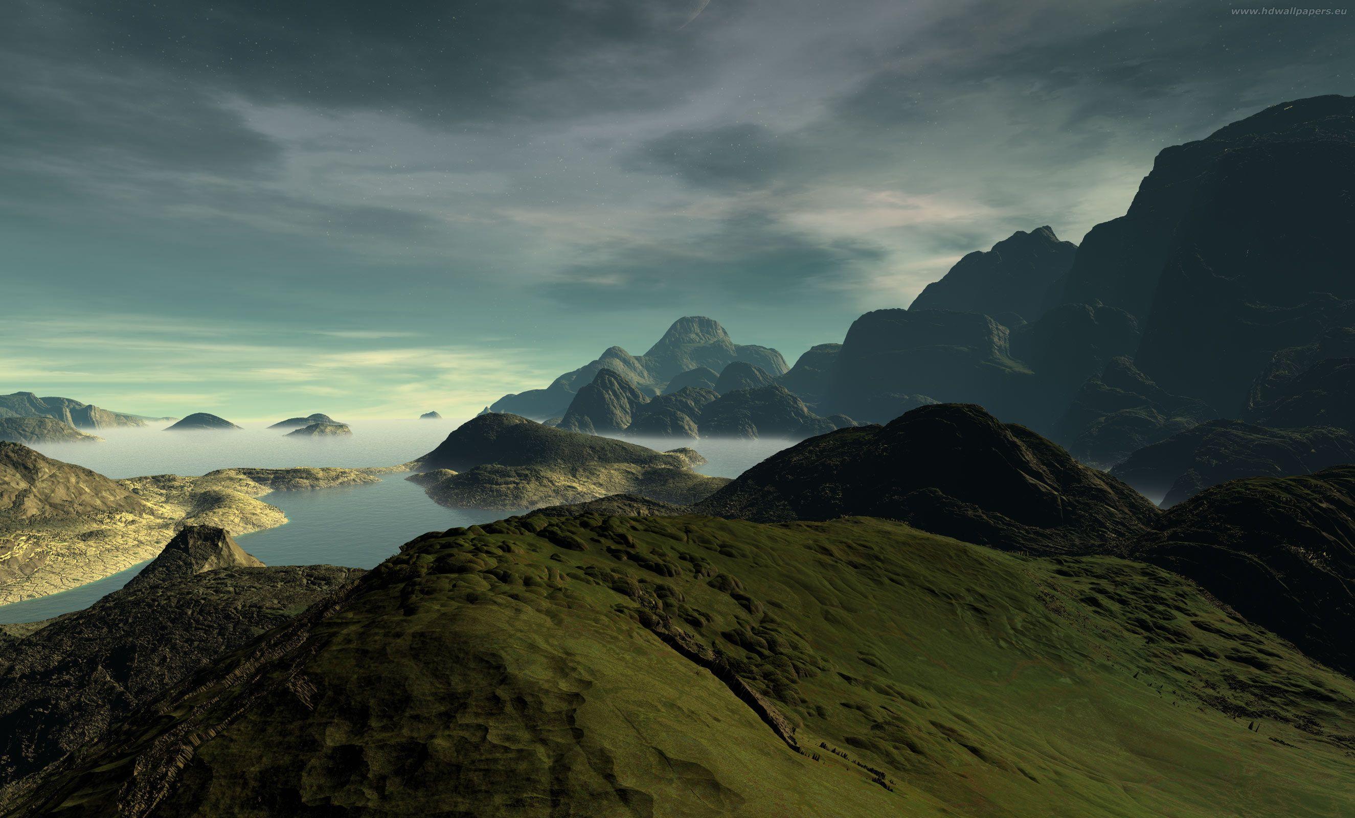 2650x1600 HD wallpaper green planet 7