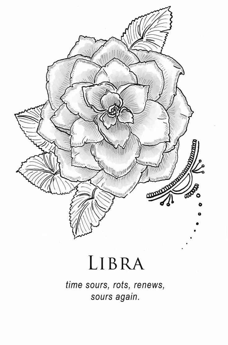 736x1112 Aesthetic Libra Wallpaper