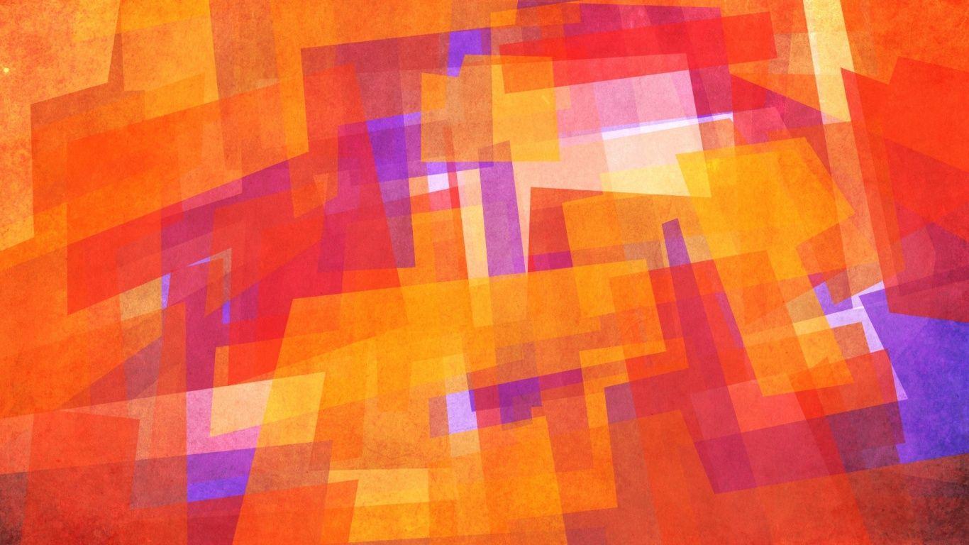 1366x768 Abstract Shapes desktop PC and Mac wallpaper