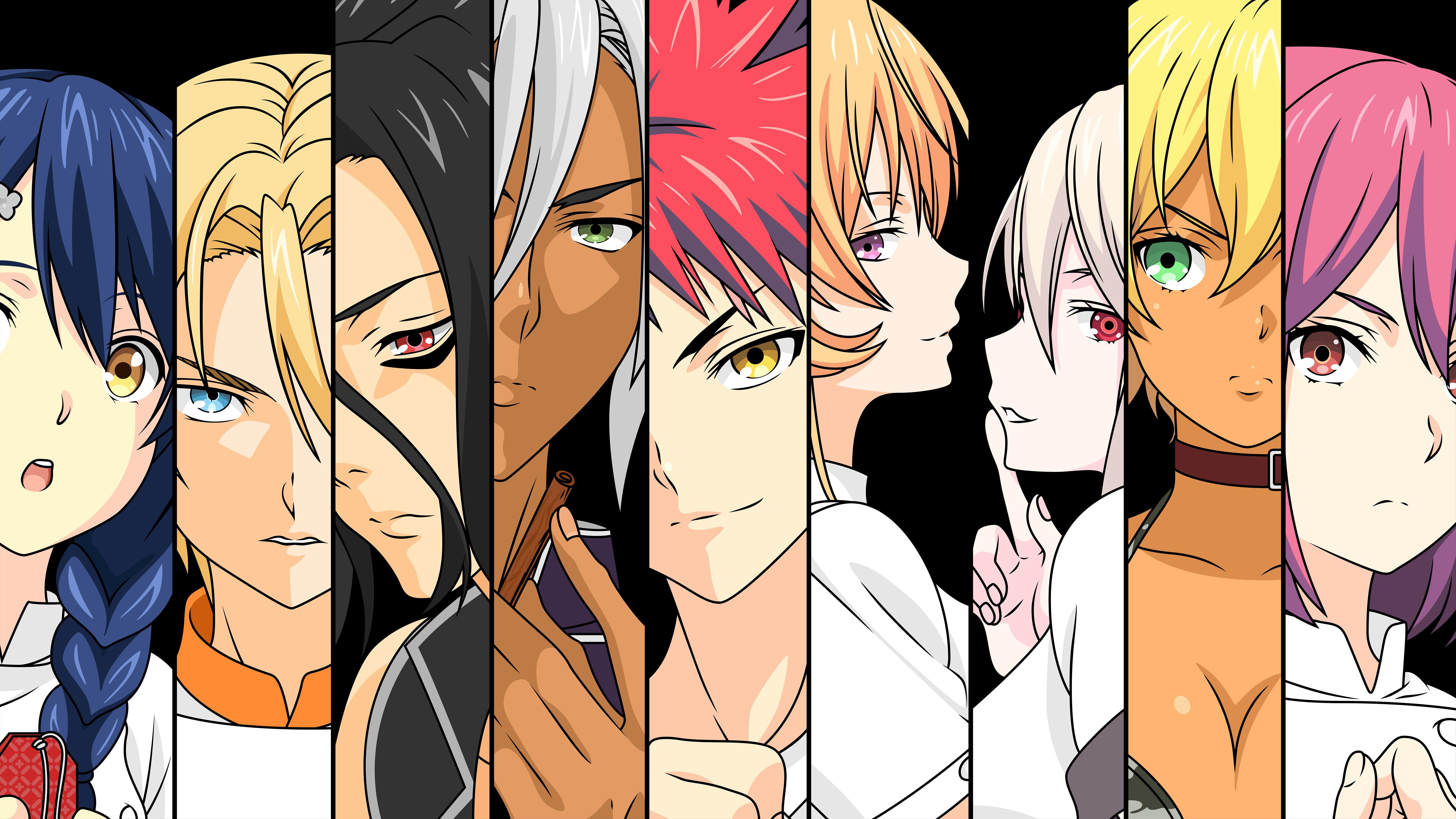 7680x4320 Wallpaper Shokugeki no Soma, 4K, 8K, Anime,. Wallpaper for iPhone, Android, Mobile and Desktop