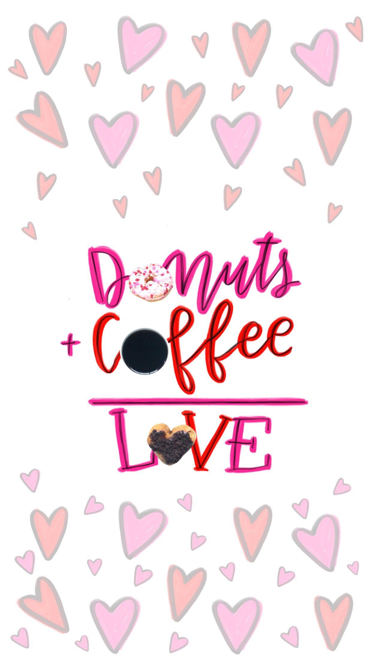 1242x2208 Share Your Dunkin' Love This Valentine's Day with Mobile Wallpaper and Emojis. Dunkin'