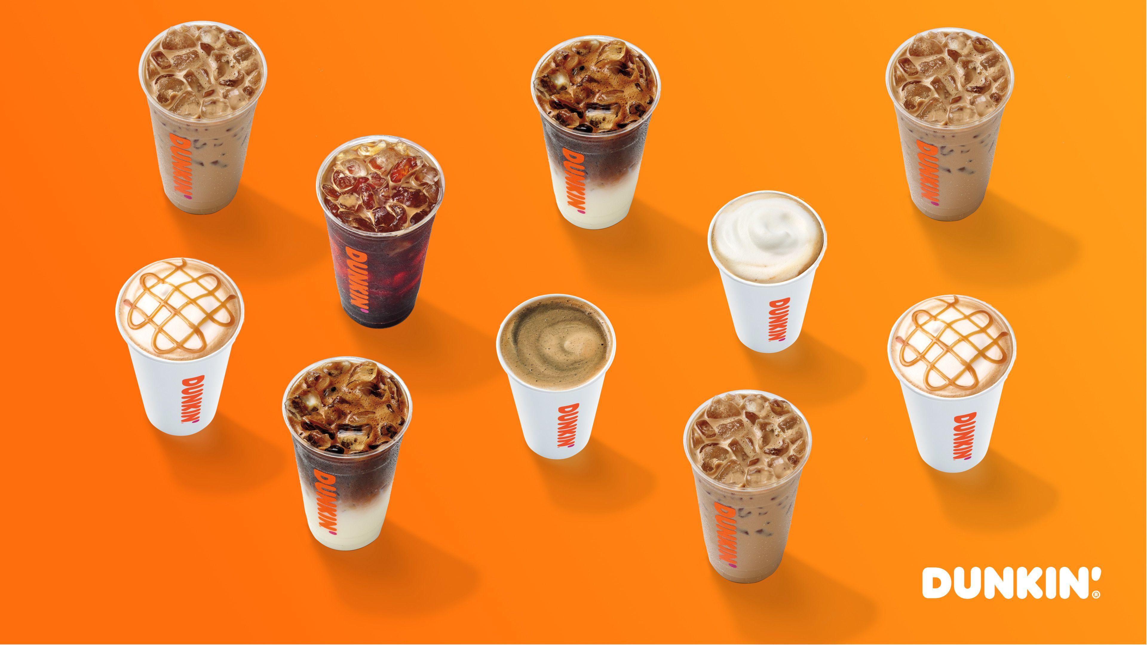 3840x2160 Dunkin' Background for Your Virtual Coffee Break. Dunkin'