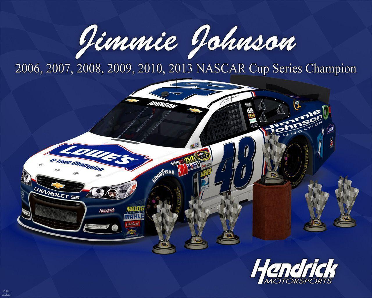 1280x1024 Jimmie Johnson Wallpaper