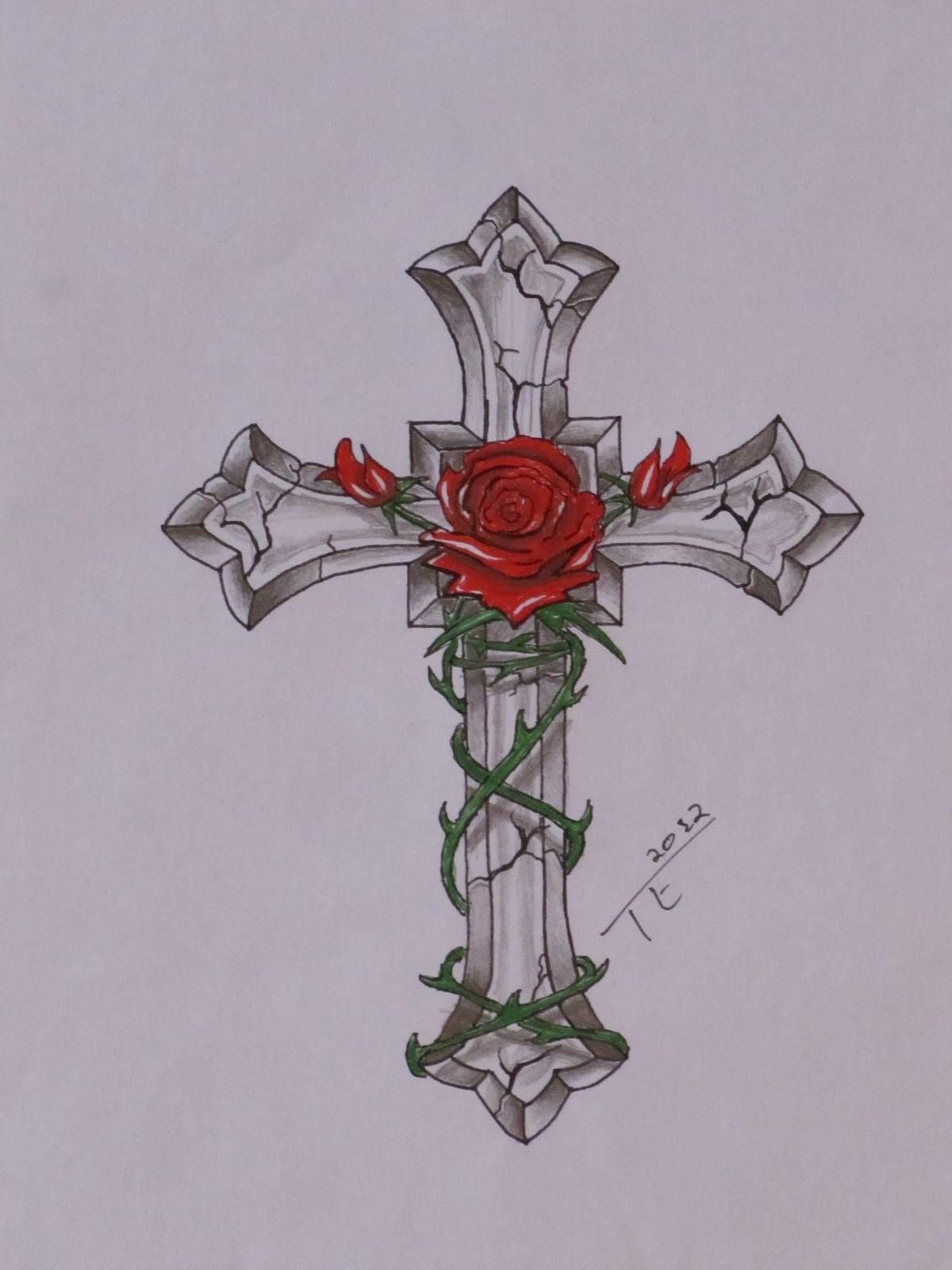 awesome crosses to draw
