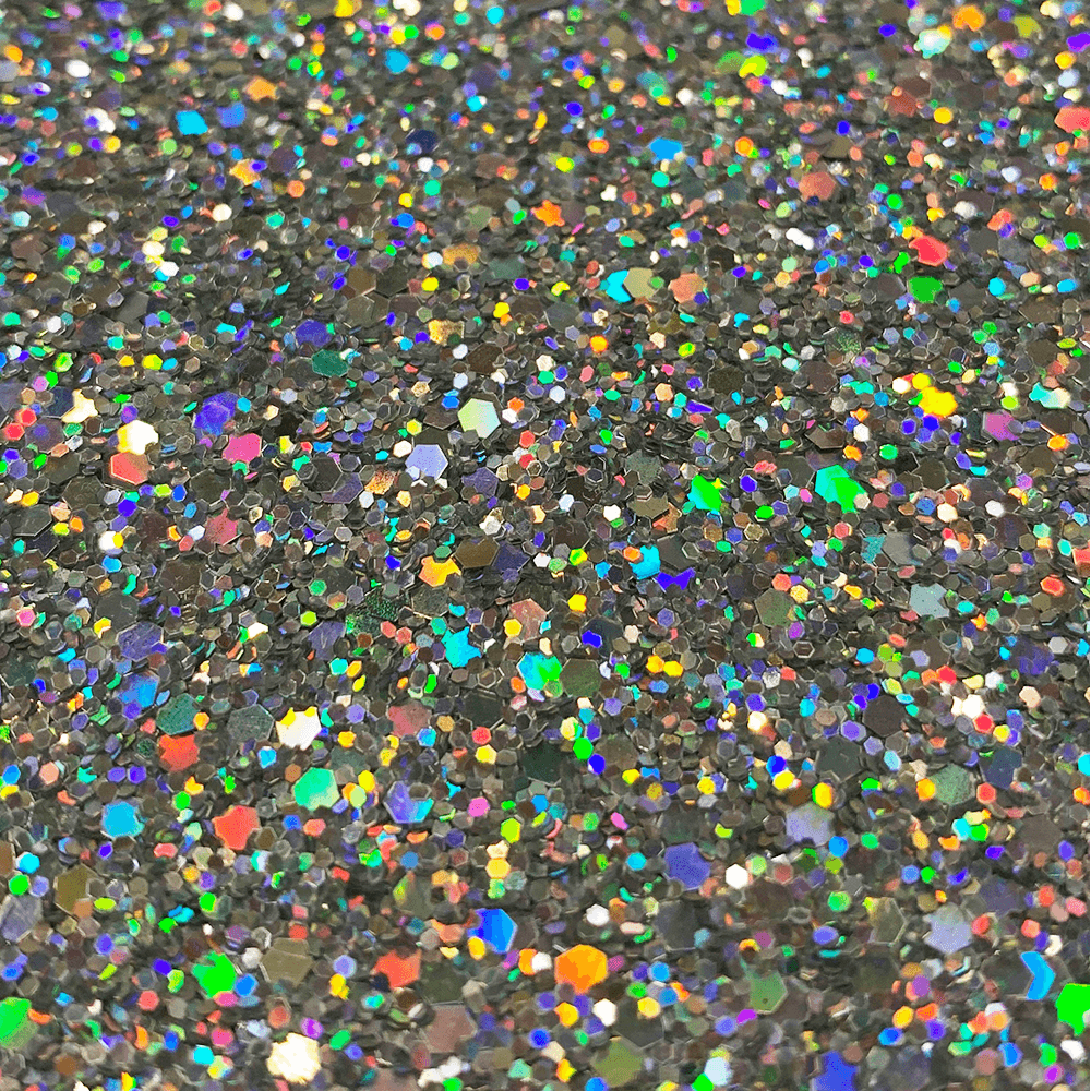 1000x1000 Silver Holographic Glitter Background