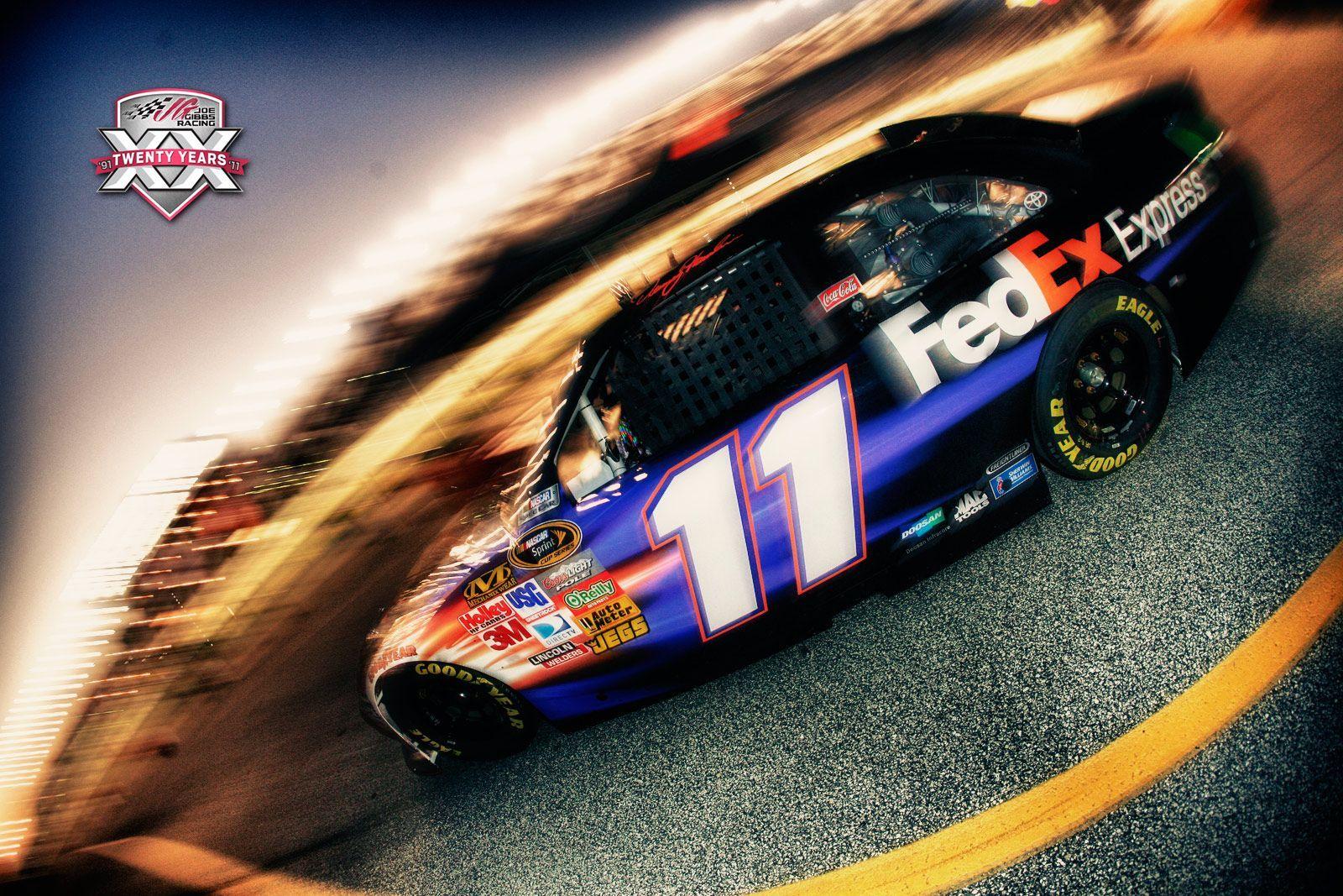 1600x1067 Denny Hamlin Wallpaper
