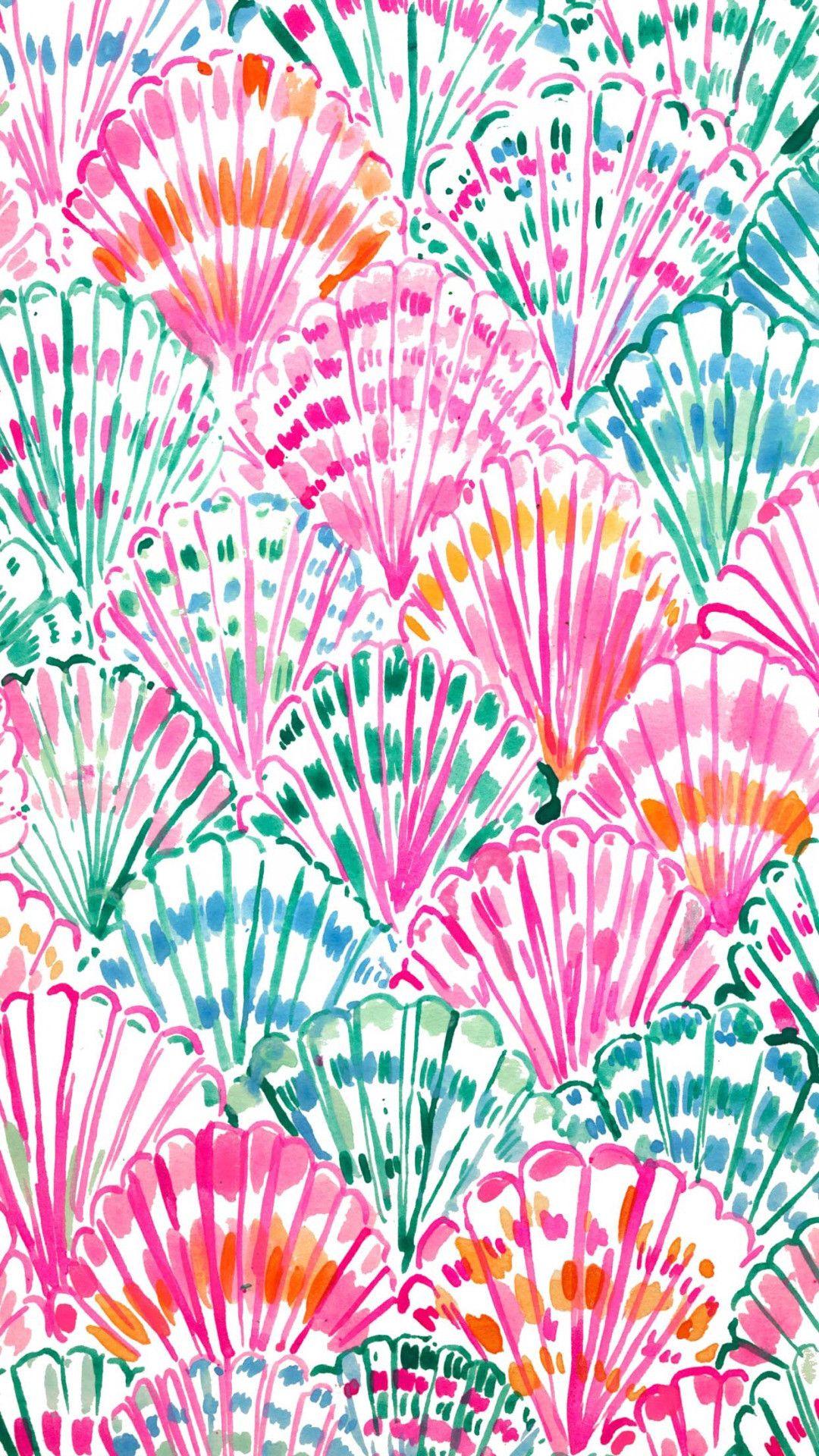 1080x1920 American Les Shello Lilly Pulitzer Print