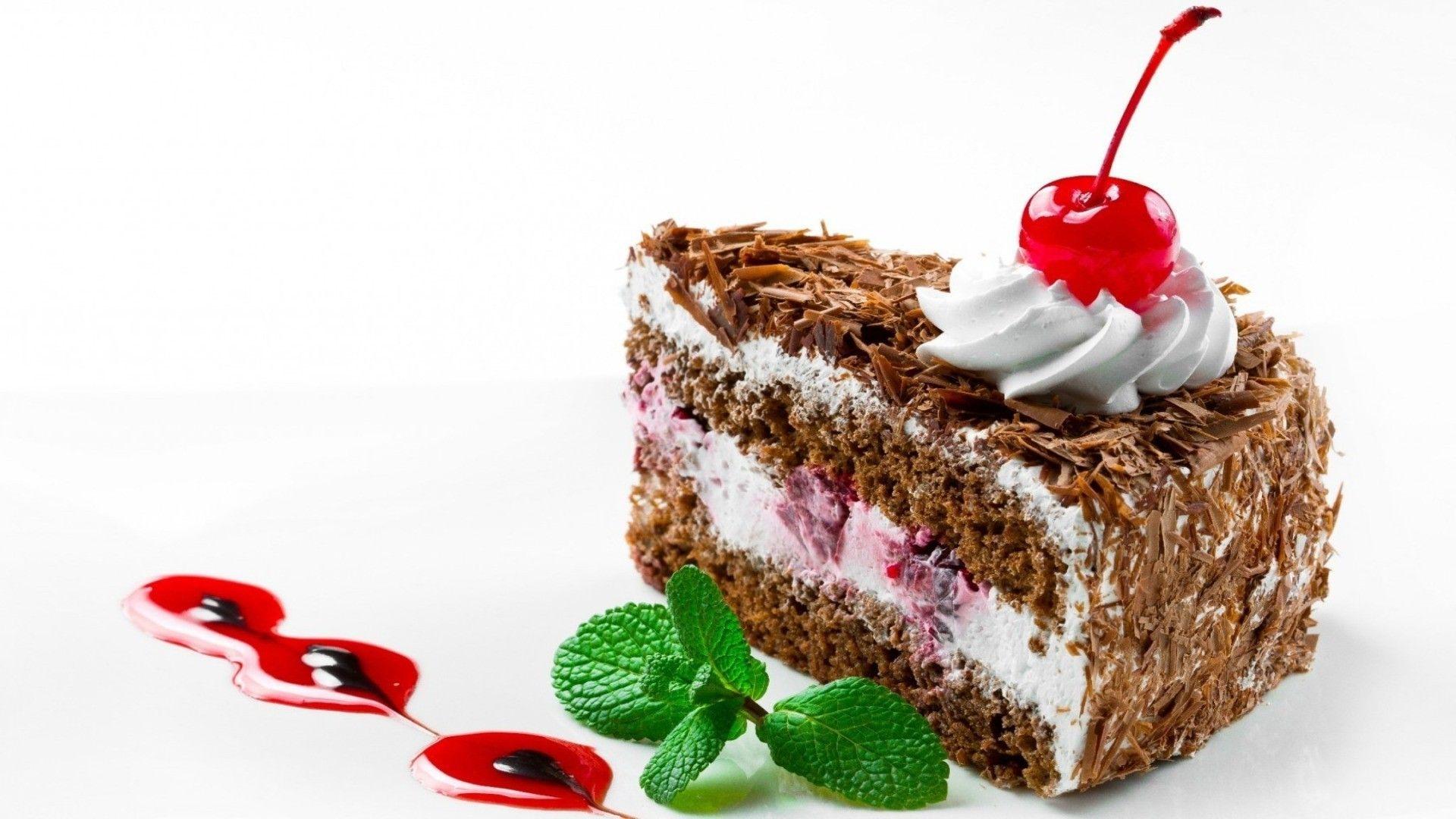 1920x1080 Chocolate Cherry Cake