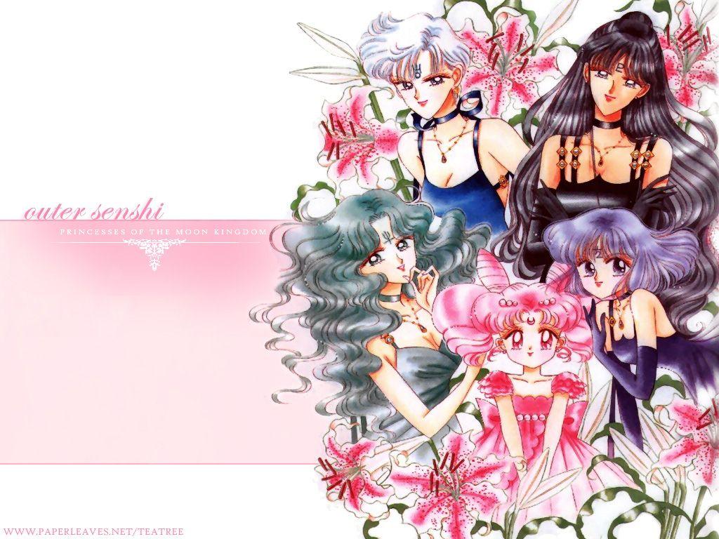1024x768 Sailor Moon Outer Senshi /