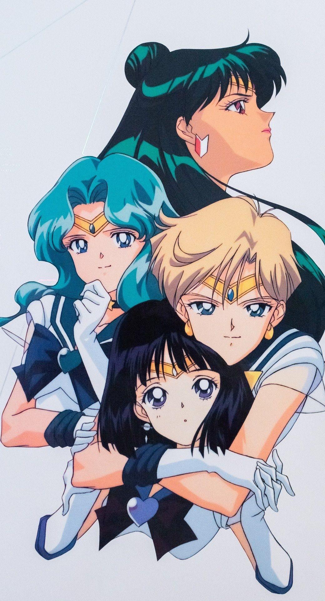 1040x1920 Outer Senshi. Sailor moon usagi, Sailor moon girls, Sailor moon manga