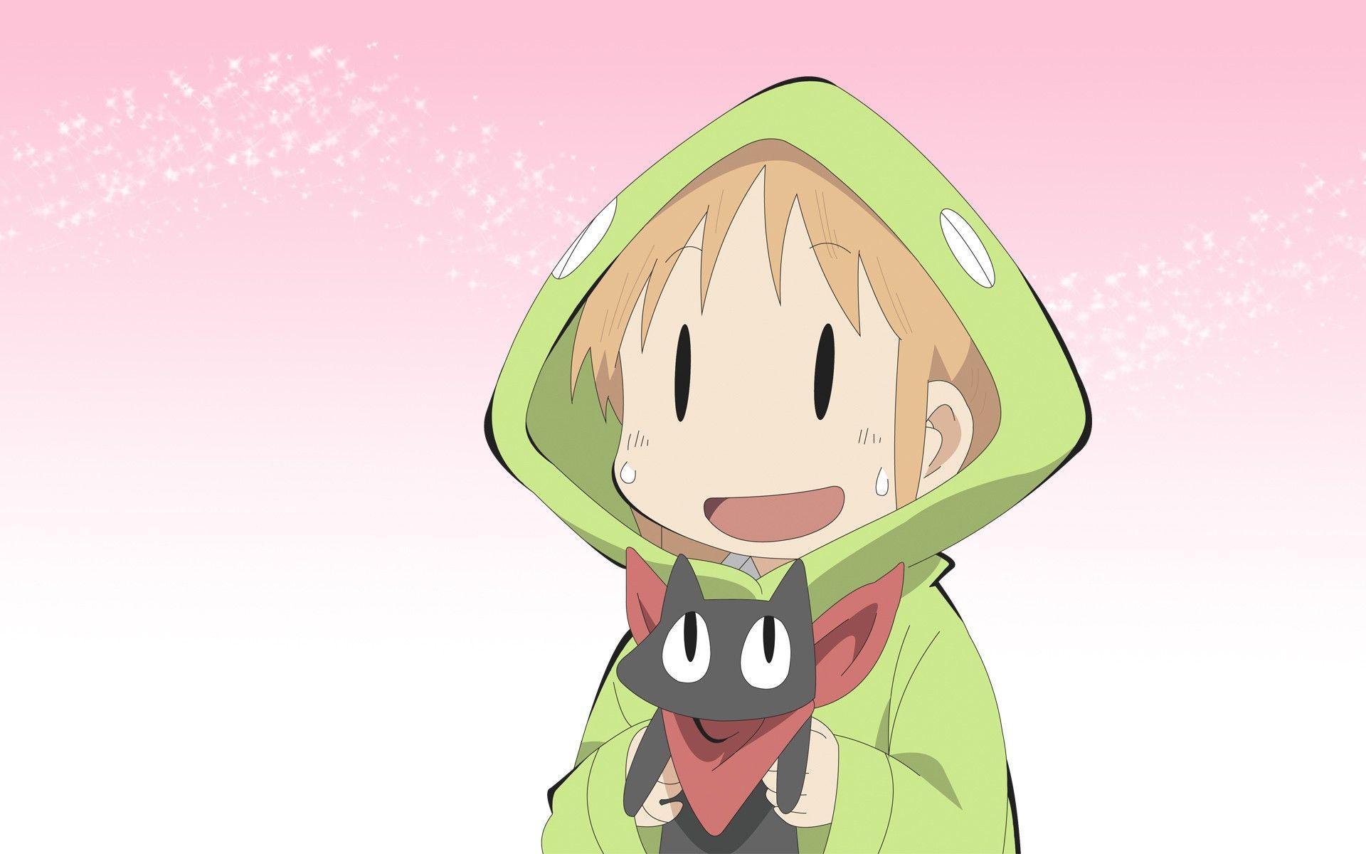1920x1200 anime, Nichijou, Shinonome Hakase, Sakamoto wallpaper
