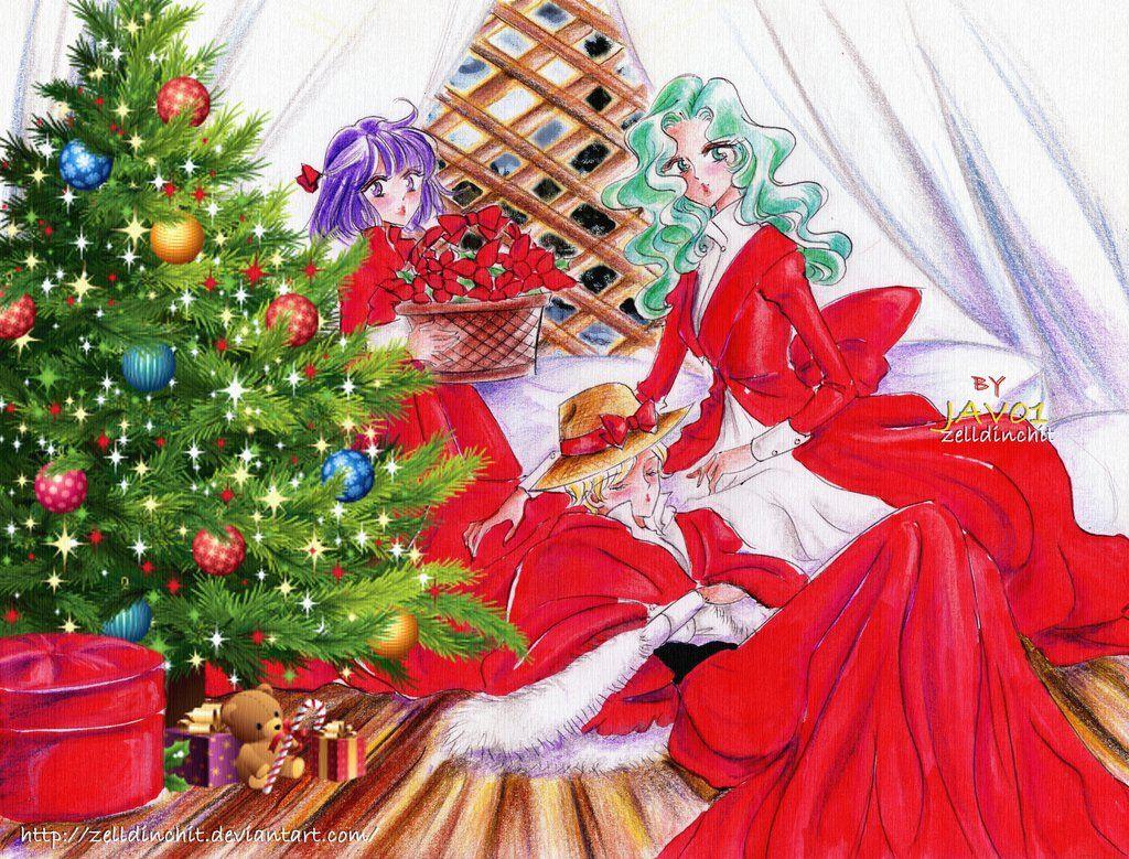 1024x779 Free download outer senshi xmas happy holidays everyone by zelldinchit on [1024x779] for your Desktop, Mobile & Tablet. Explore Sailor Moon Christmas Wallpaper. Moon Wallpaper Hd, Sailor Moon Wallpaper