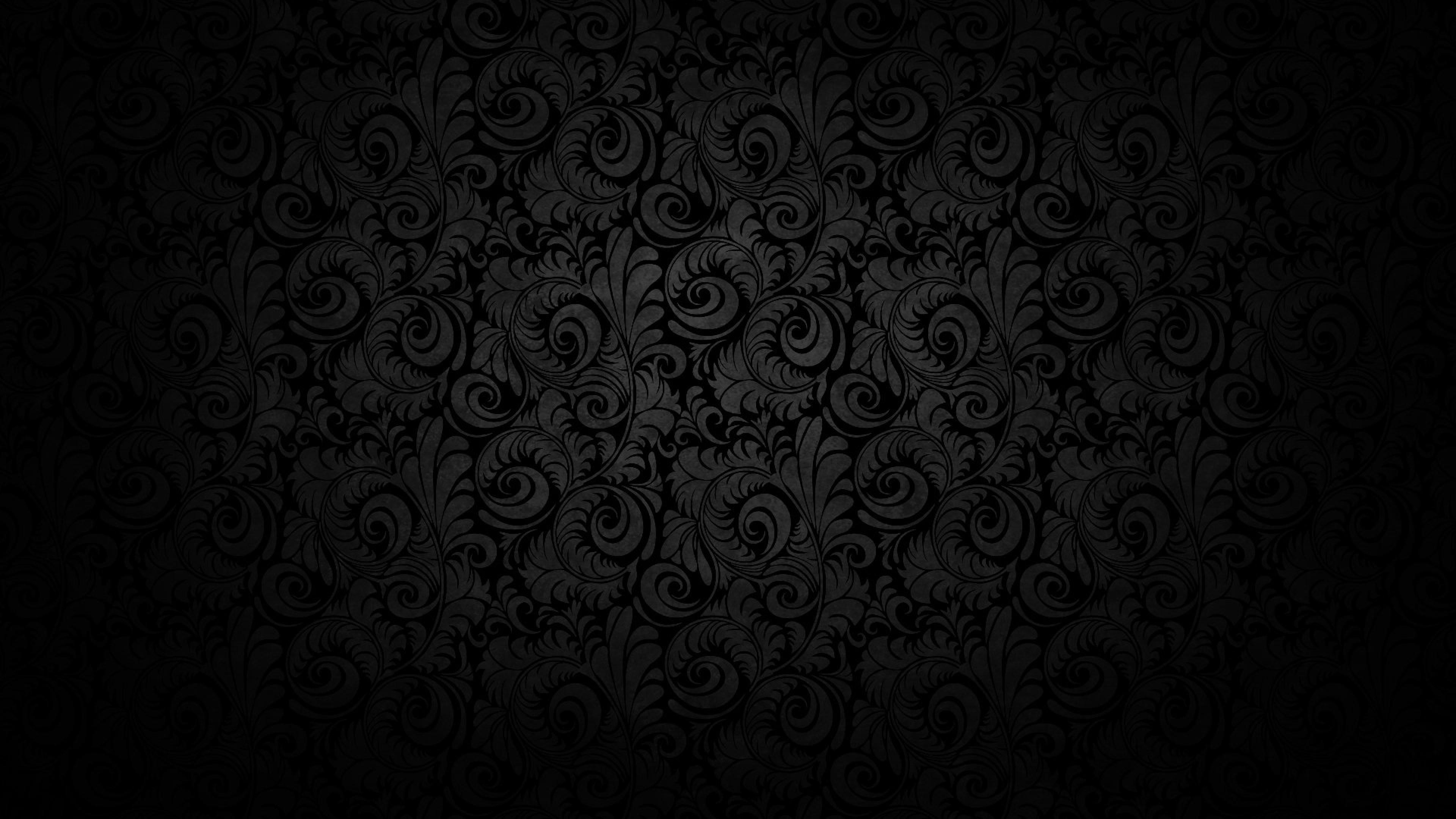 3840x2160 Black 4k Background