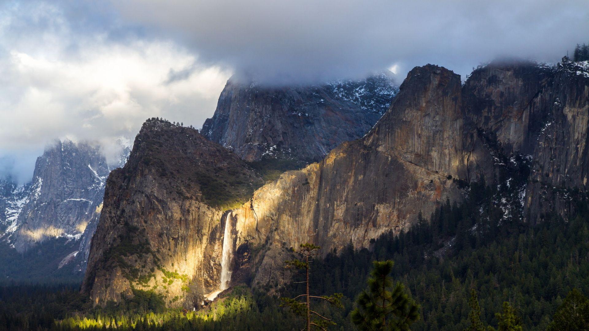 1920x1080 yosemite national park, yosemite, mountain 1080P Laptop Full HD Wallpaper, HD Nature 4K Wallpaper, Image, Photo and Background