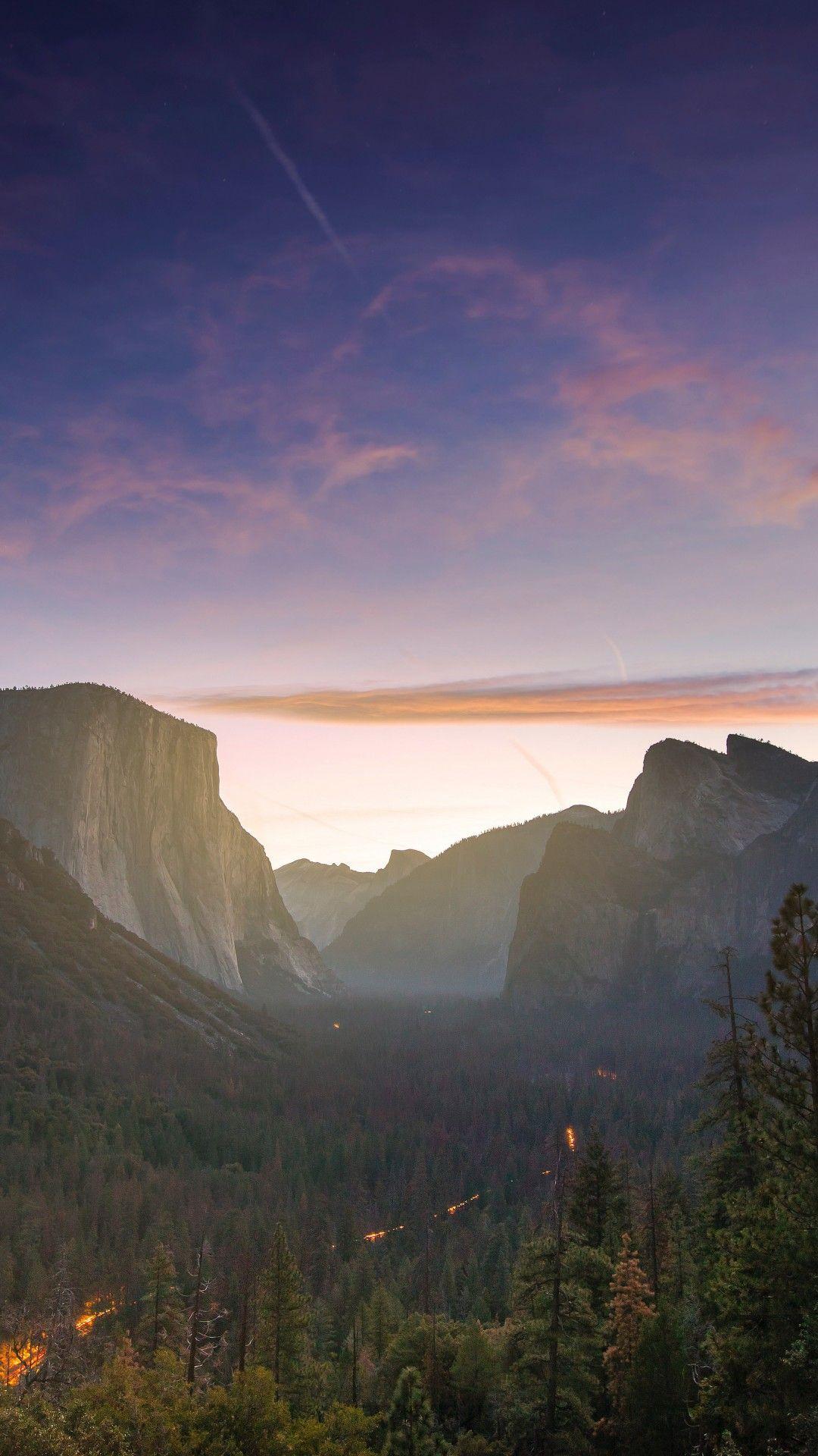 1080x1920 Wallpaper Yosemite Valley, Yosemite National Park, Sierra Nevada, Nature,. Wallpaper for iPhone, Android, Mobile and Desktop