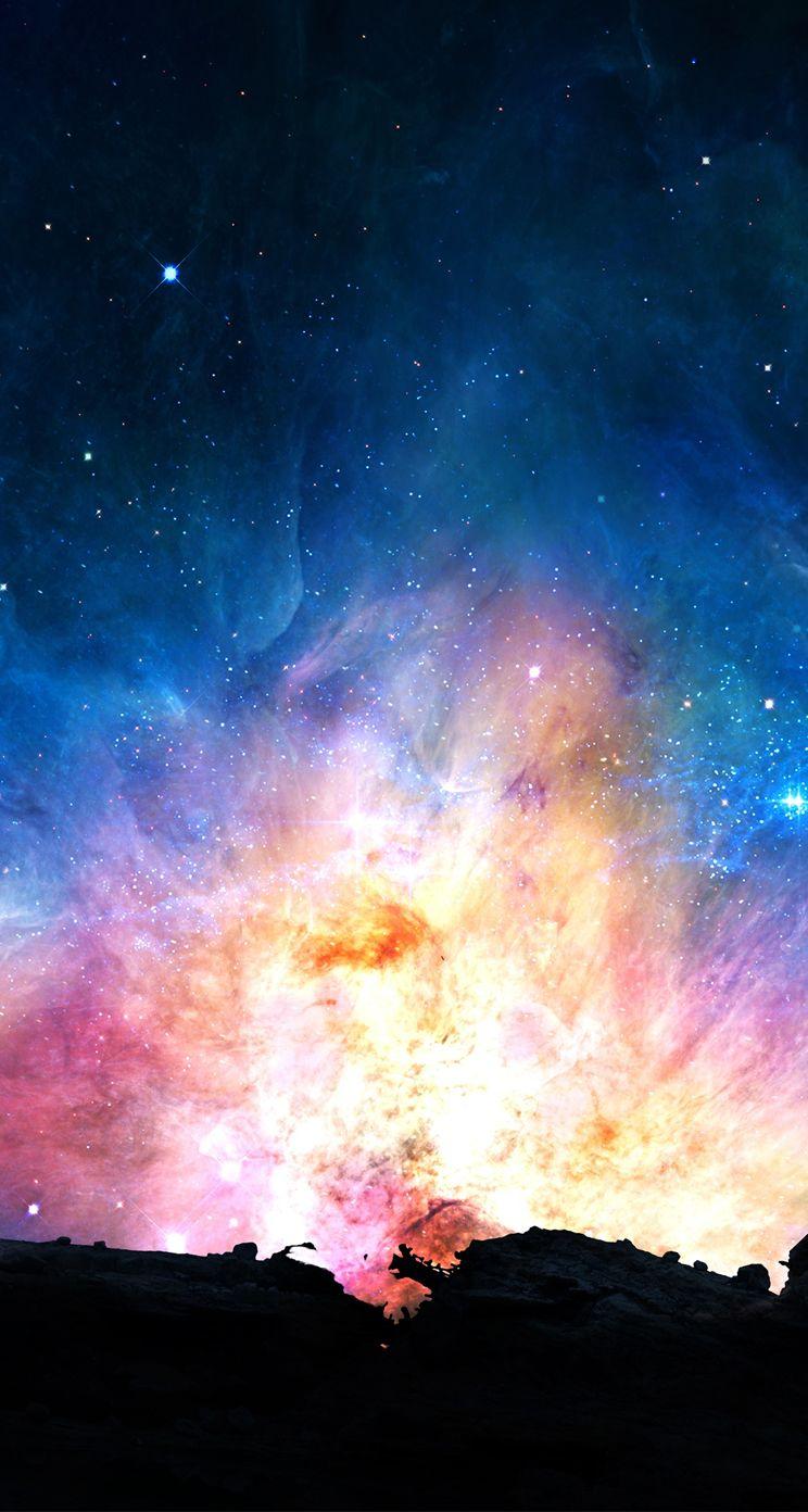 iphone 5s wallpaper galaxy