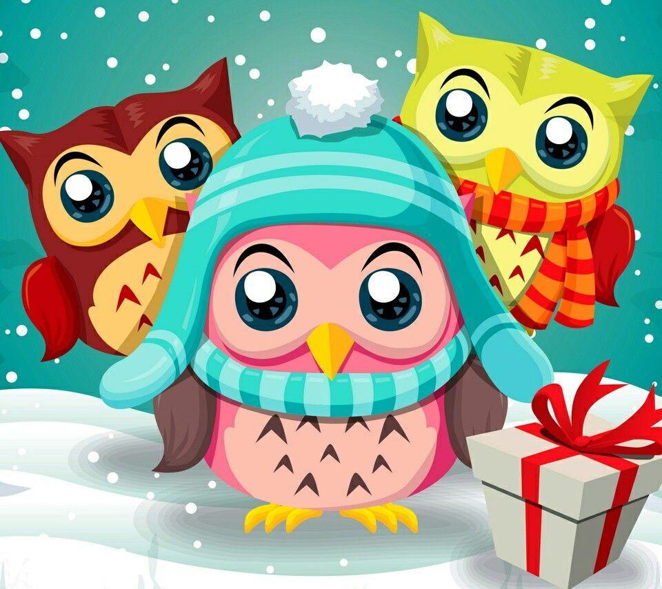 960x854 Owls. Owl cartoon, Owl wallpaper, Whimsical art