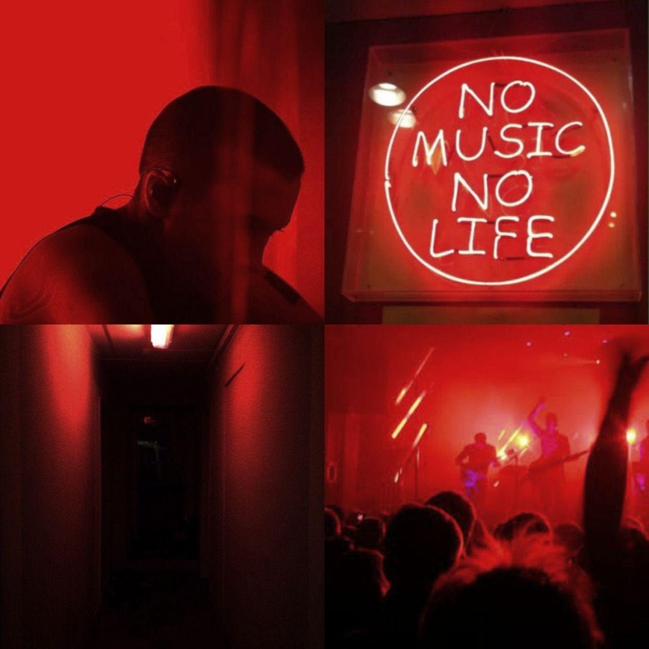 1280x1280 red collage Tumblr posts