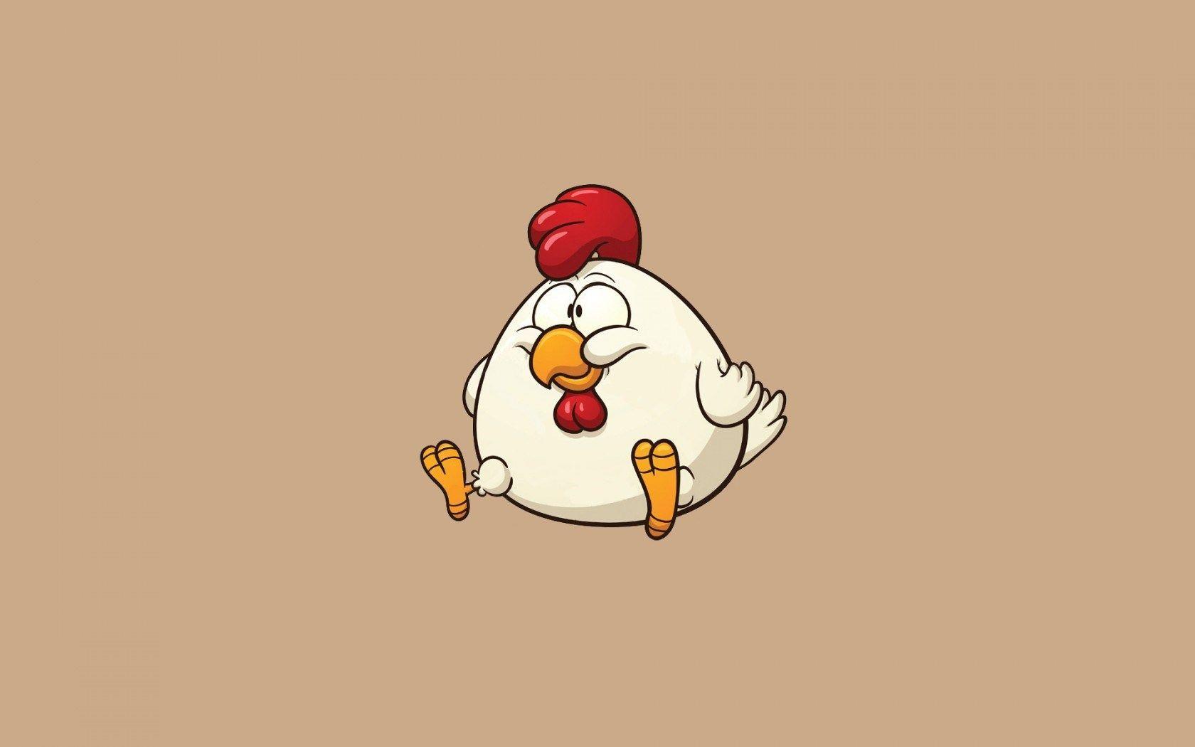 cute cartoon chicken