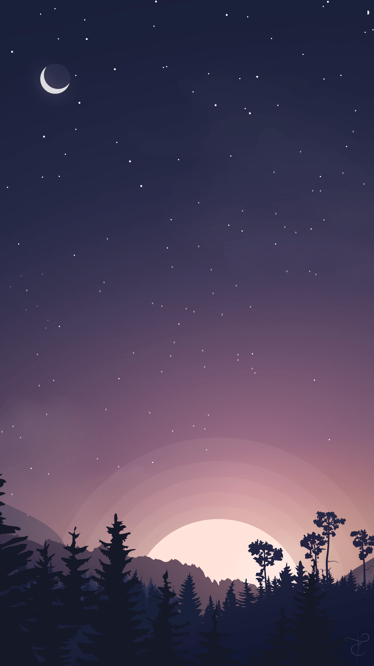 1500x2668 Minimal Phone Wallpaper