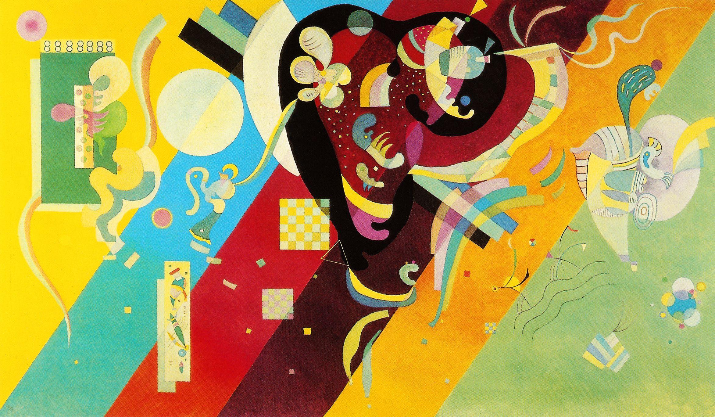 2345x1367 Download Wassily Kandinsky Wallpaper 2345x1367