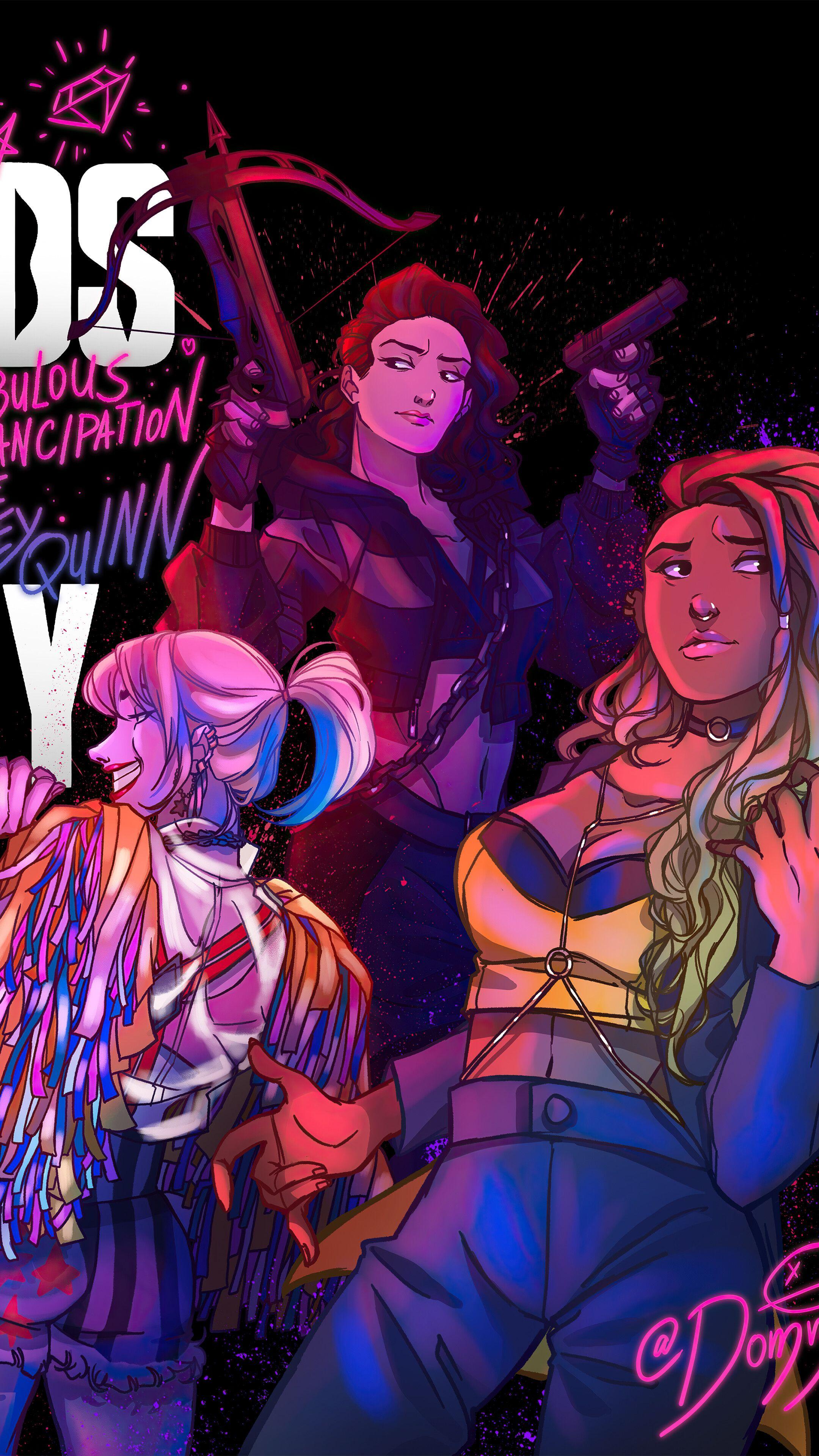 2160x3840 Birds of Prey, Characters, Art, Movie phone HD Wallpaper, Image, Background, Photo and Picture. Mocah.org HD Wallpaper
