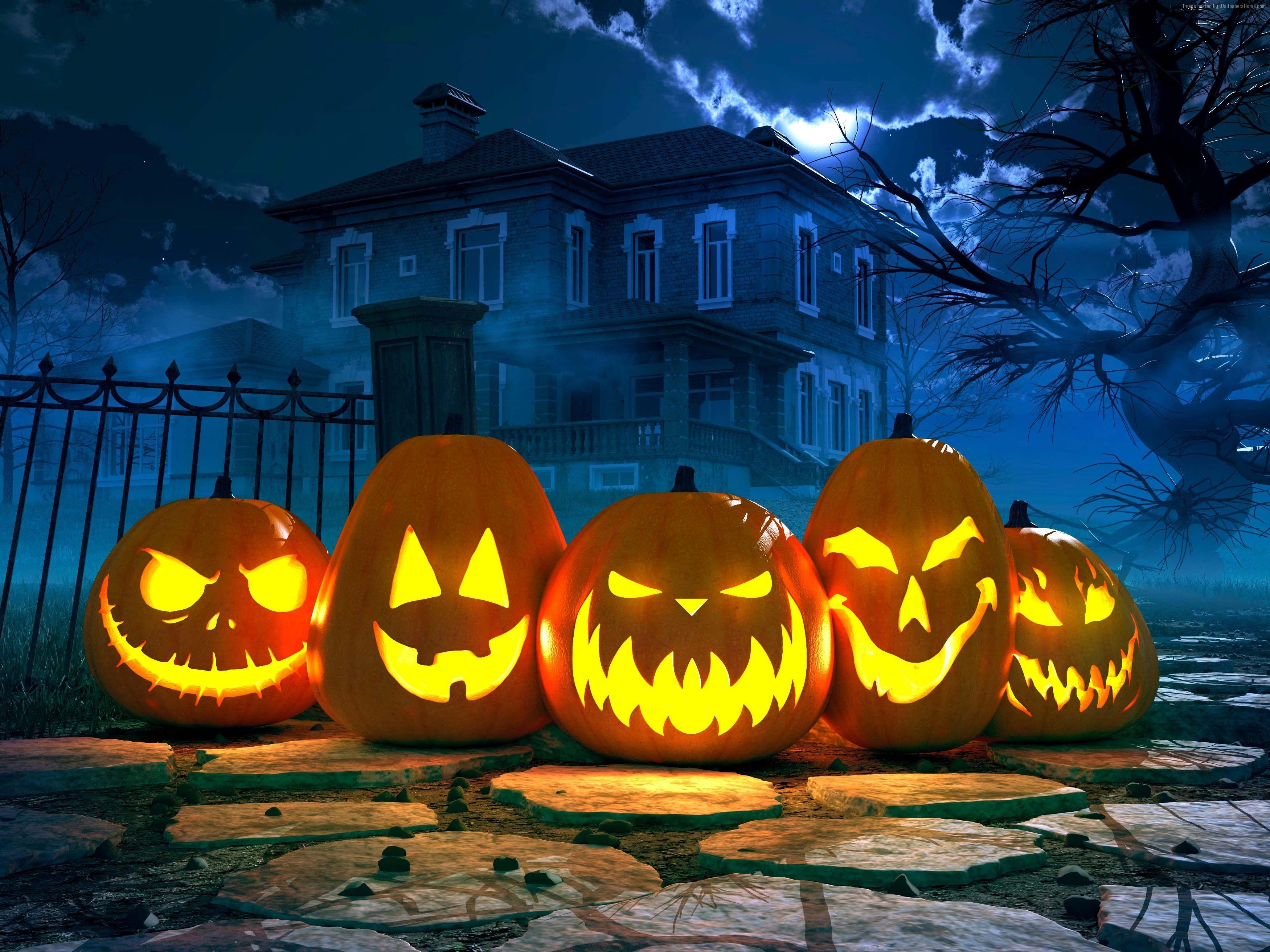 4K Halloween Wallpapers Top Free 4K Halloween Backgrounds 