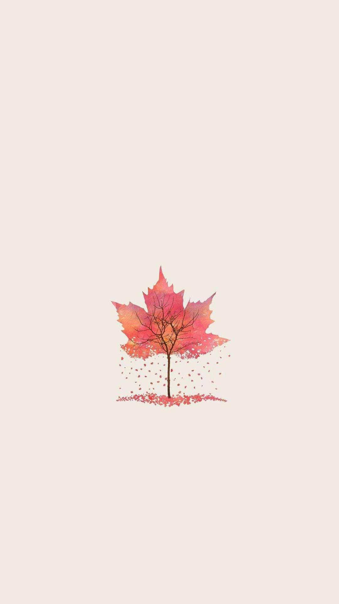 Minimalist Fall Fabric Wallpaper and Home Decor  Spoonflower