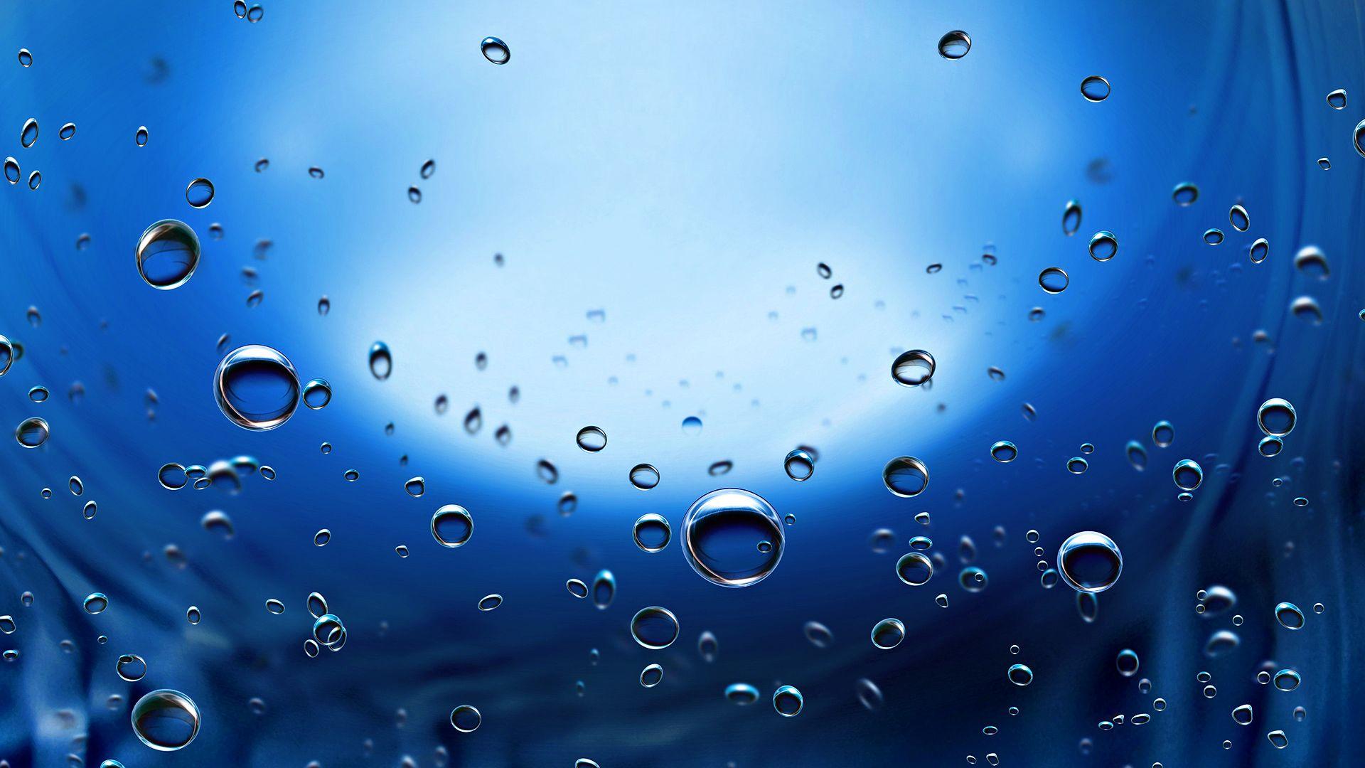Drops Wet Glass Wallpaper - [720x1600]