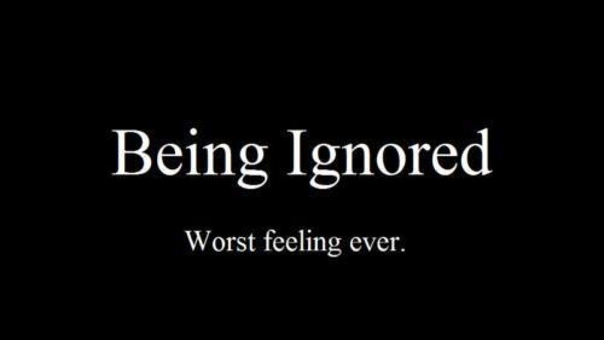 1200x675 Sad Being Ignored Quotes, Sayings, Image and Status Message