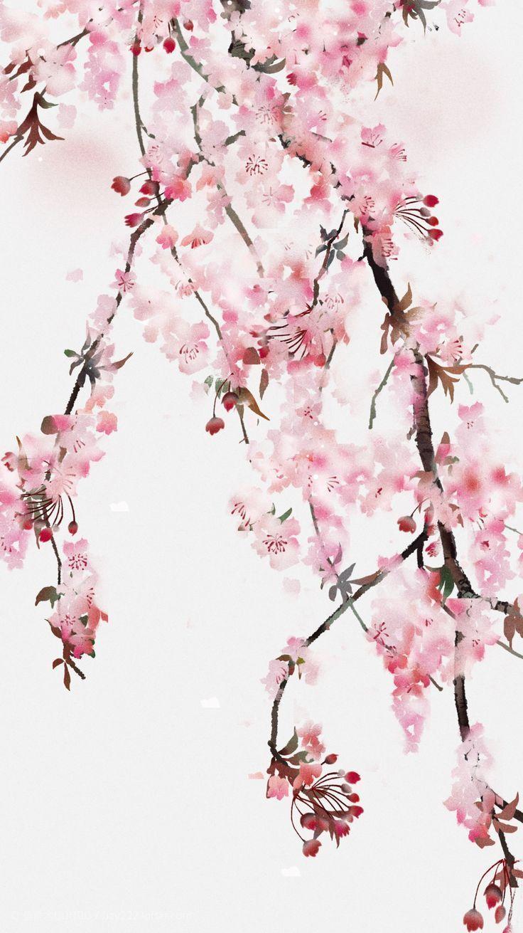 Cherry Tree Art Wallpapers - Top Free Cherry Tree Art Backgrounds ...