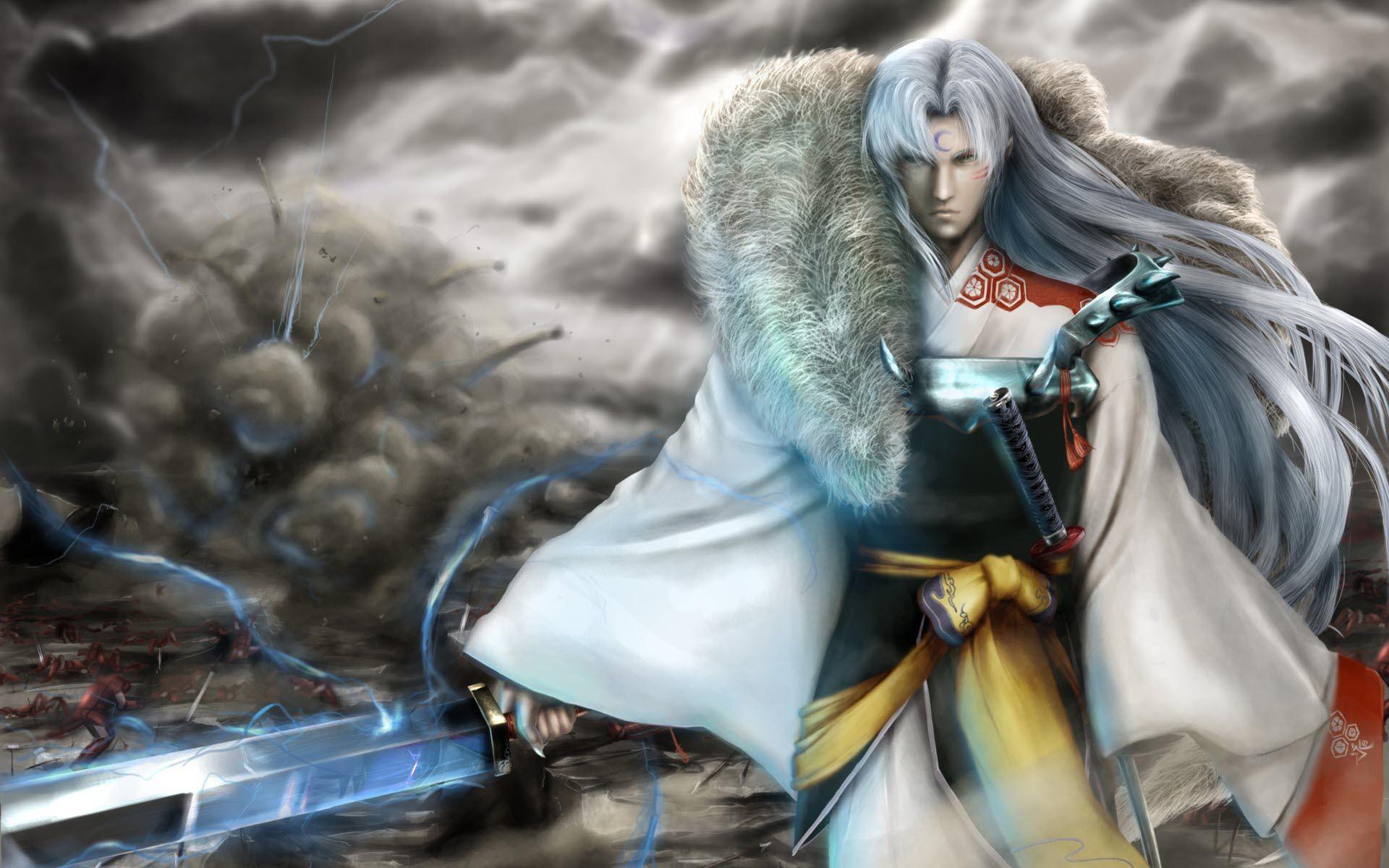 1920x1200 Inuyasha, anime, Sesshomaru Wallpaper /