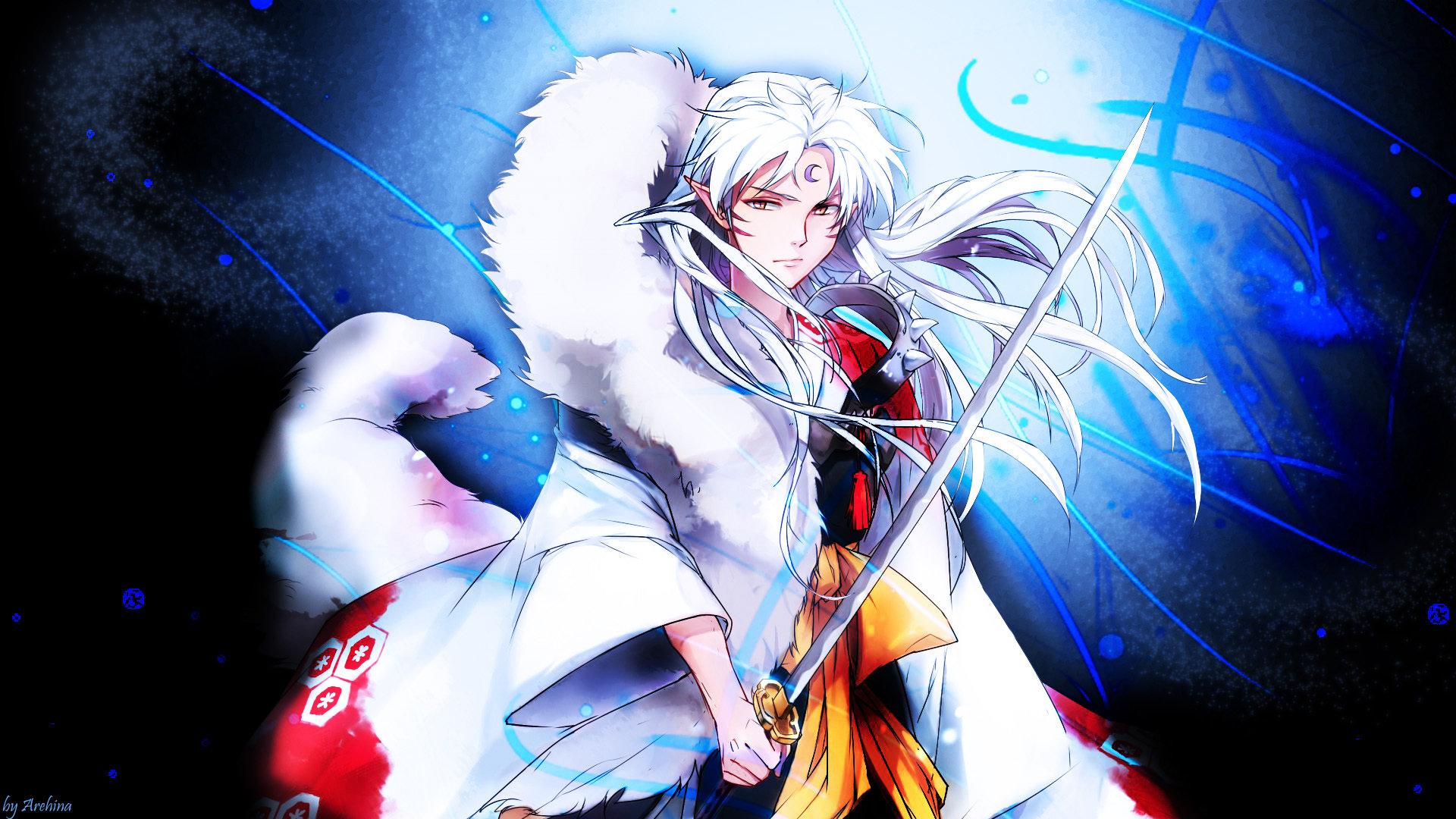 1920x1080 High resolution InuYasha HD 1080p background for desktop