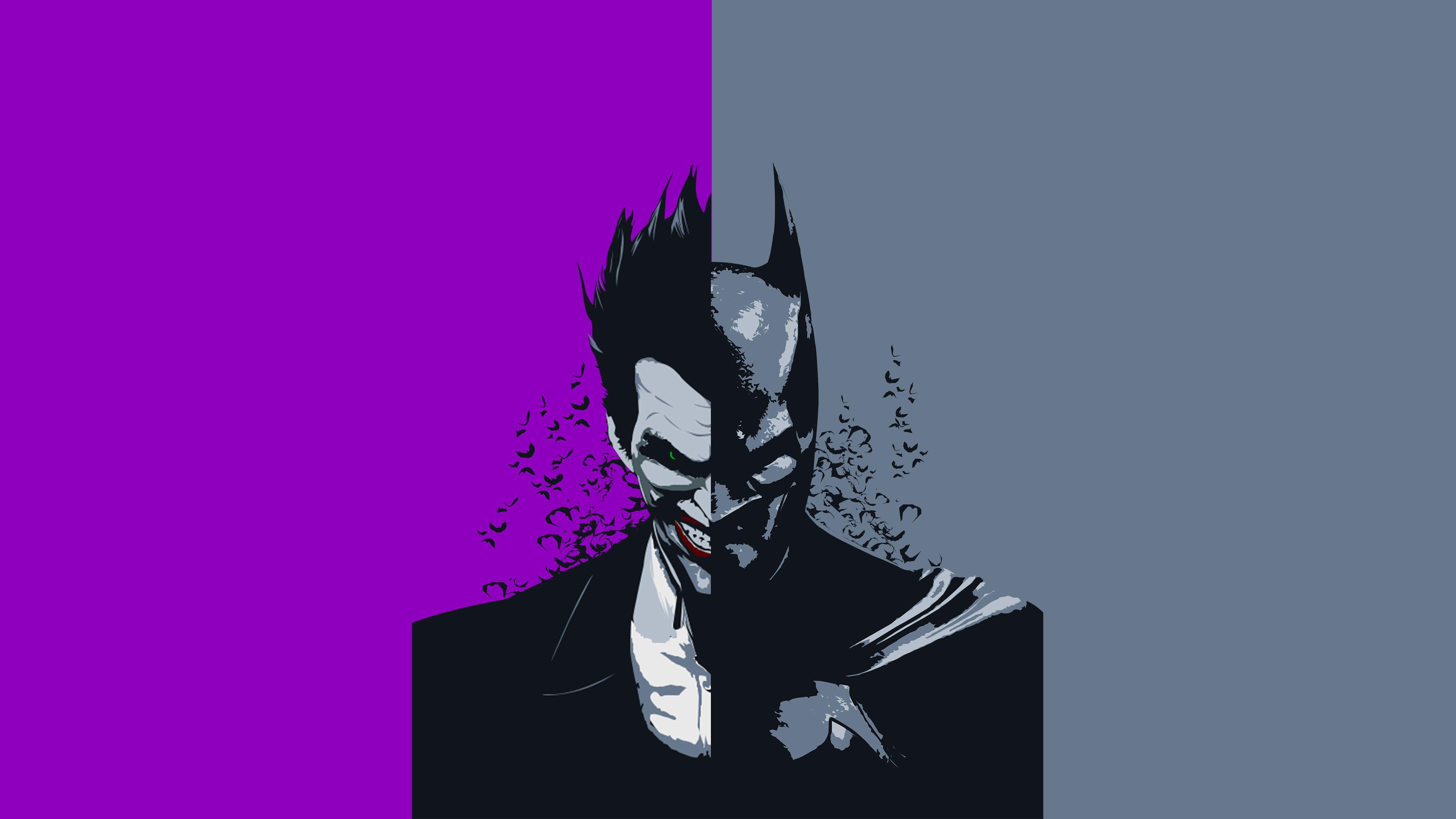3840x2160 Batman Joker New Art Laptop Full HD 1080P HD 4k Wallpaper, Image, Background, Photo and Picture