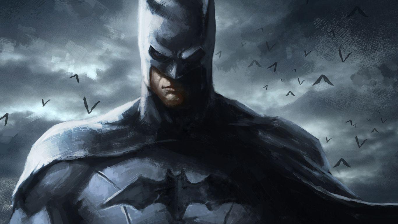 1366x768 Batman, Dc Comics, Painter, Superhero, Joker Laptop 4k Wallpaper Phone Wallpaper & Background Download