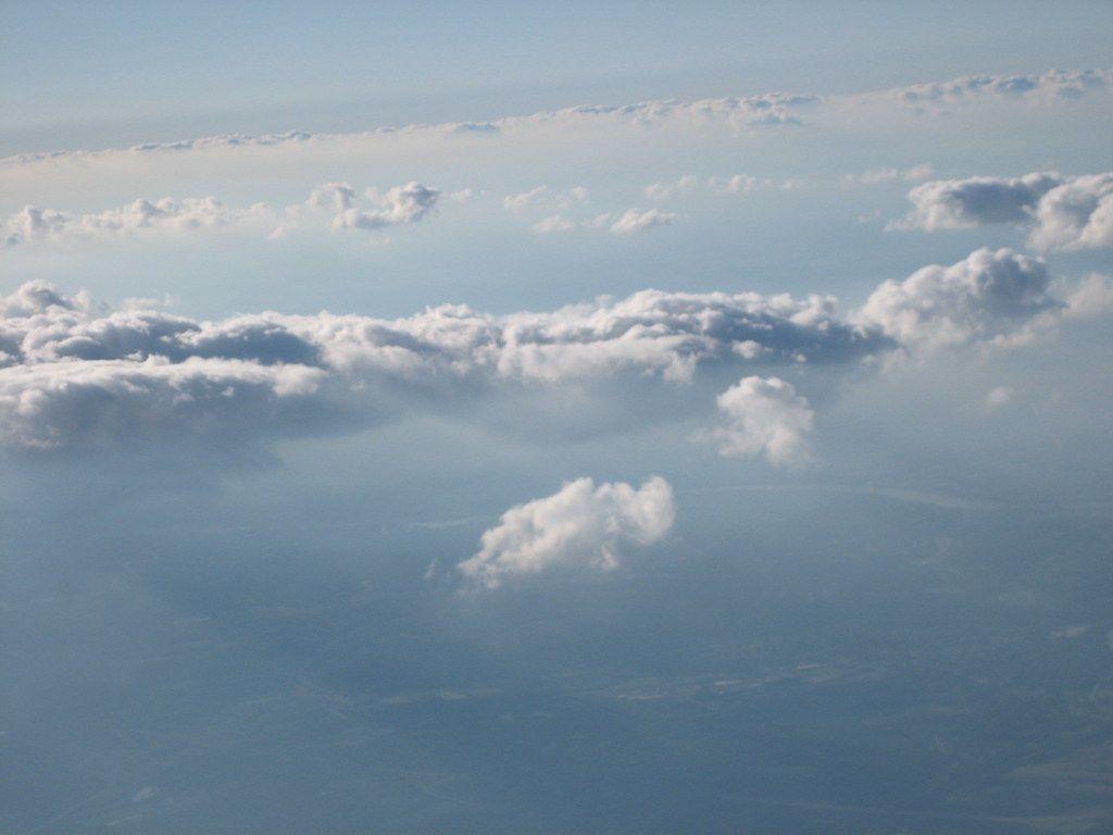1024x768 Mây Mộng Mơ.  Một lần nữa, Clouds lại bắn ra từ cửa sổ máy bay !.  ℌedi.  Flickr