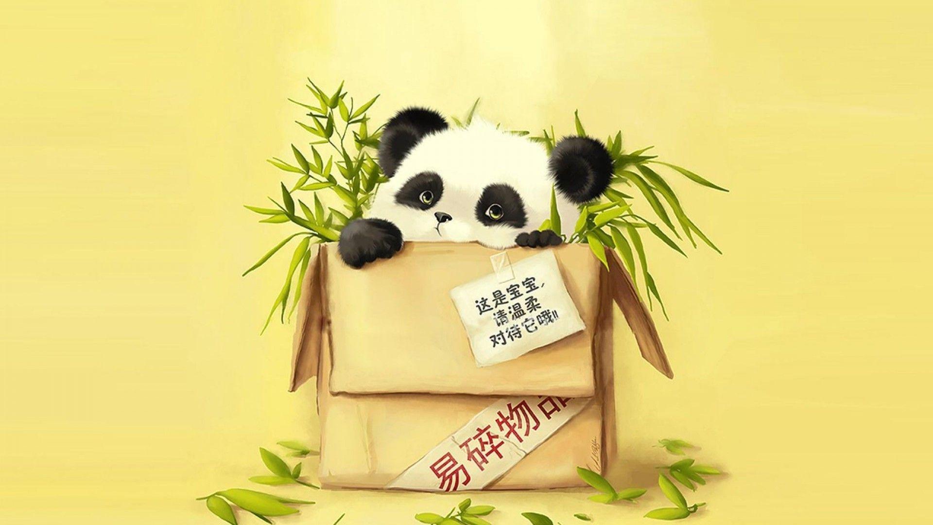 1920x1080 Panda Desktop Background