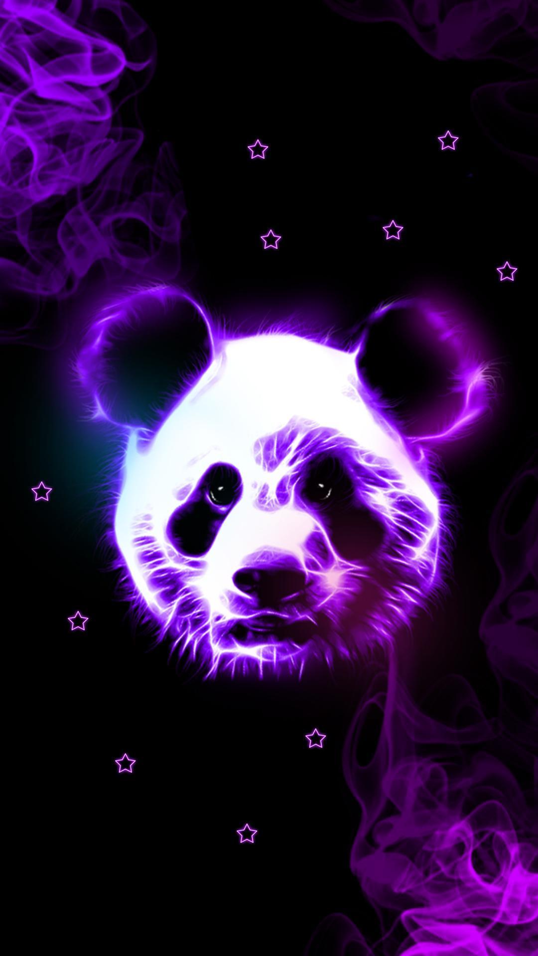1080x1920 Neon Panda