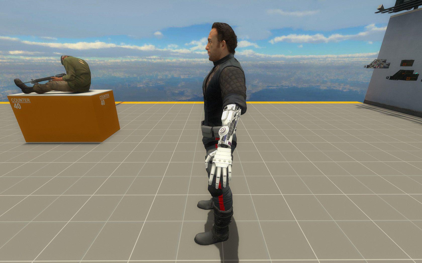 1680x1050 Nick Power Colt (Far Cry 3: Blood Dragon) (Nick) [Left 4 Dead 2] [Skin Mods]
