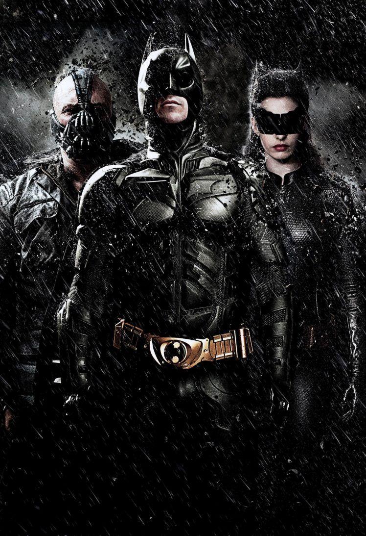 748x1093 batman, Catwoman, Armor, Artwork, Posters, Bane, Batman, The, Dark, Knight, Rises Wallpaper HD / Desktop and Mobile Background