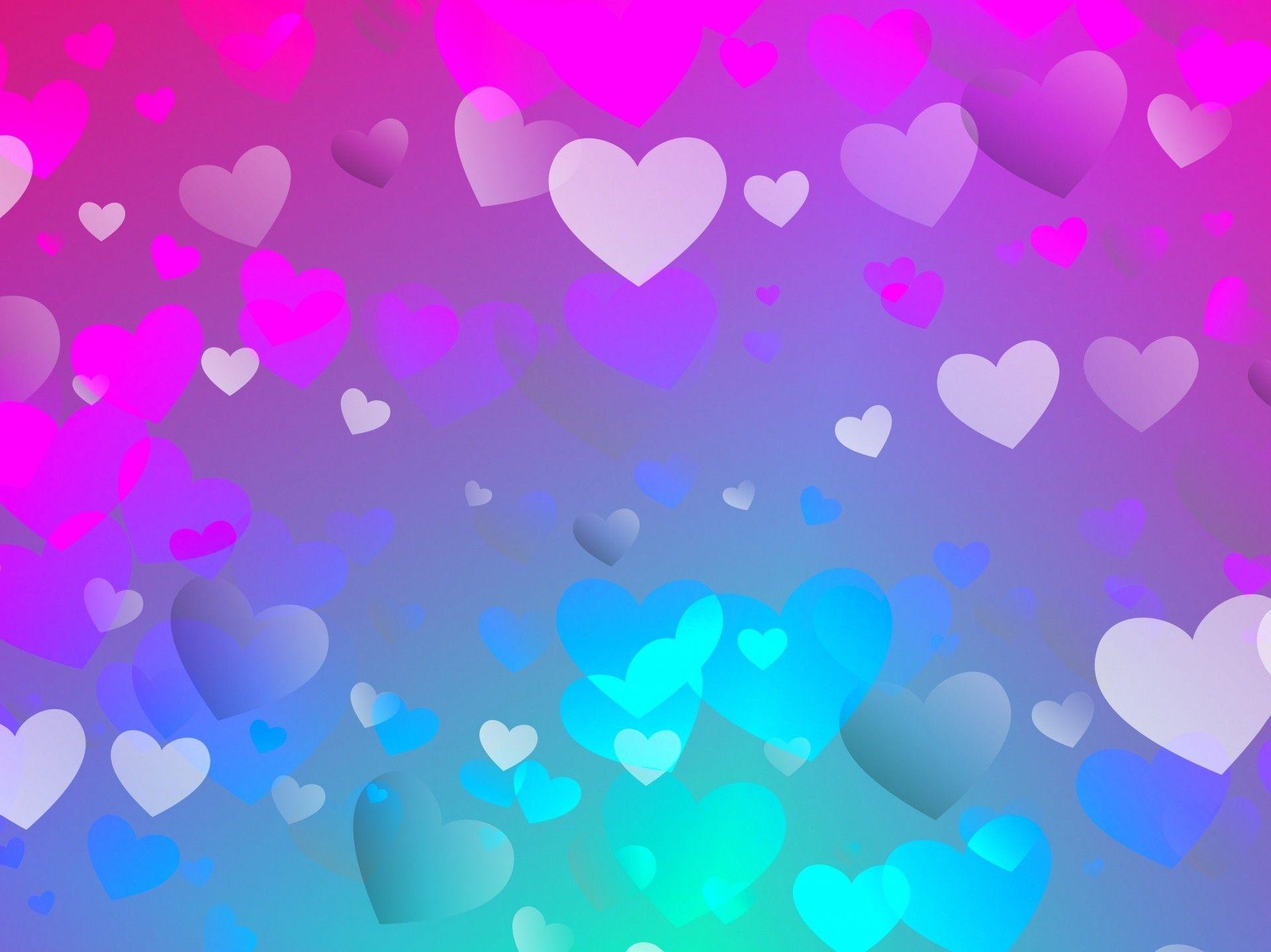 Blue And Purple Hearts Wallpapers Top Free Blue And Purple Hearts