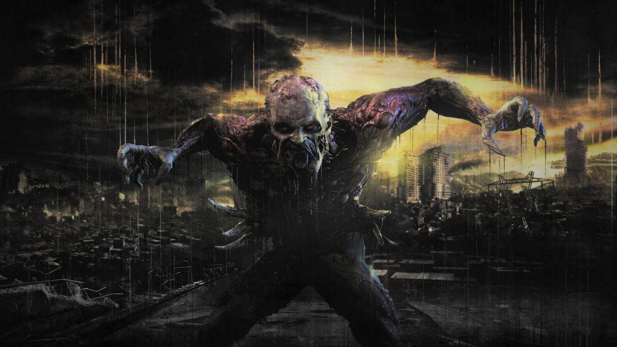 1245x700 Creature Creepy Dying Light Monster Scary Video Game wallpaperx2160
