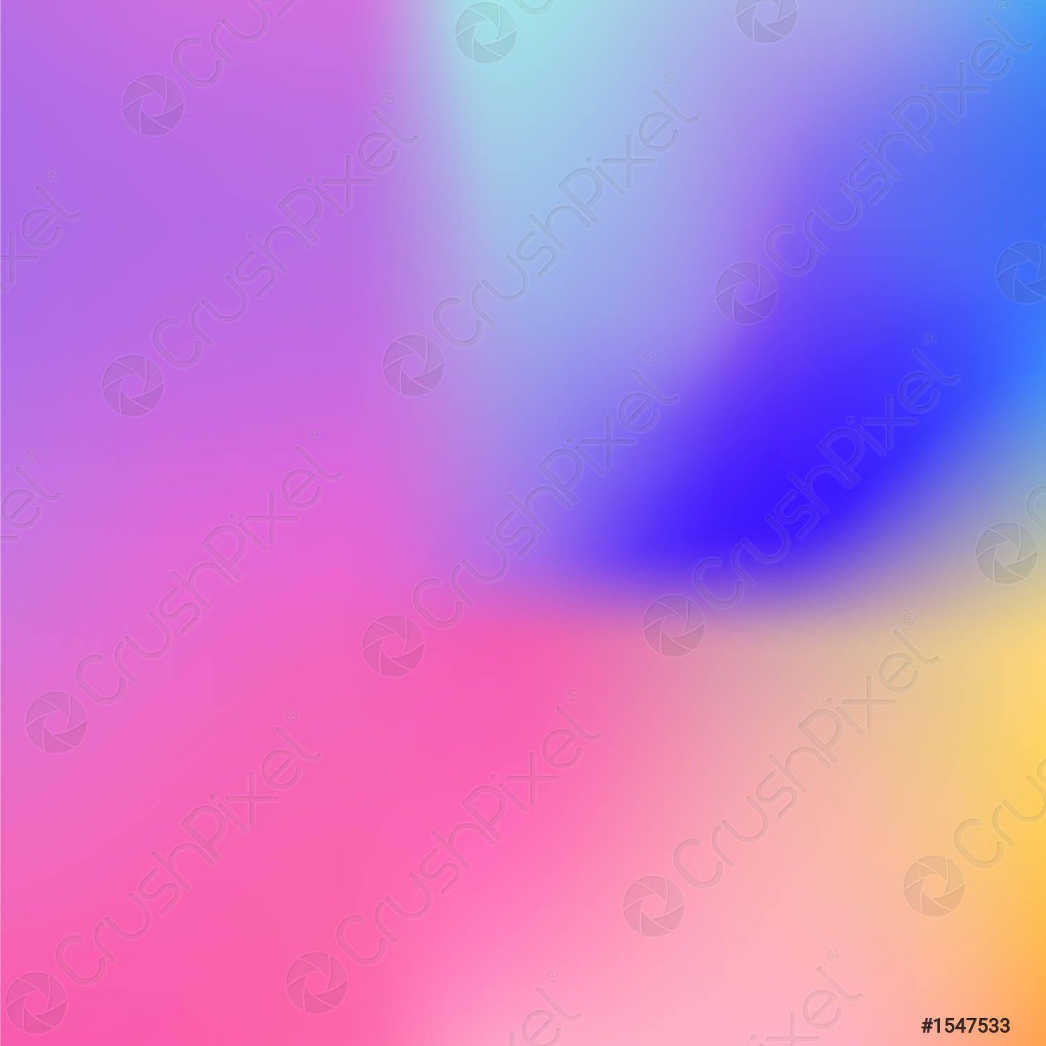 1500x1500 Abstract Holographic Background in pastel neon color design Blurred wallpaper