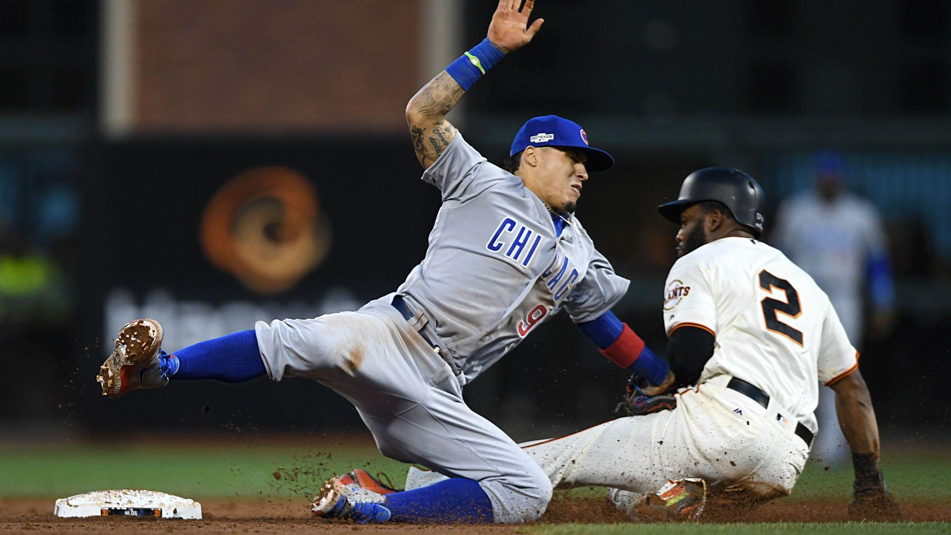 1920x1080 Cubs Giants NLDS: Javier Baez Shows Off How Ridiculous He Is In The Field